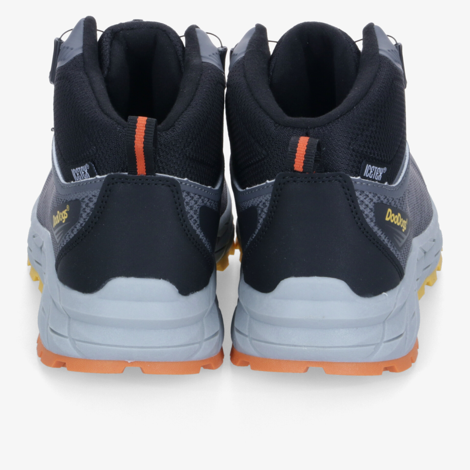 Robuste Arbeitsschuhe mit gepolstertem Knöchelbereich und rutschfester Sohle für optimalen Komfort und Schutz