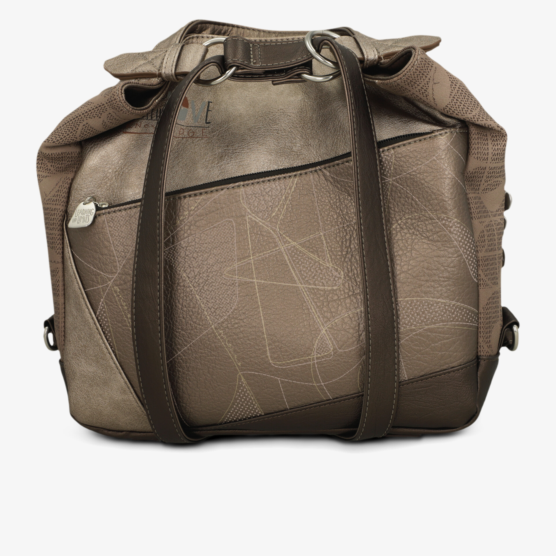 Robuste und geräumige Tasche mit praktischen Tragegriffen, strapazierfähig und modisch zugleich