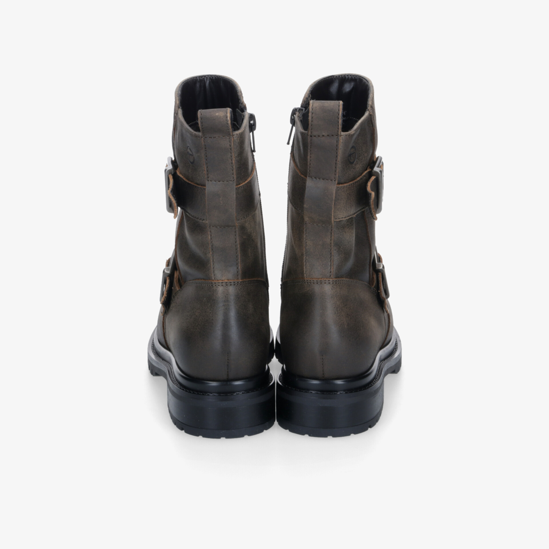 Robuste Stiefel mit hochwertigem Leder, griffiger Sohle und elegantem Schnallenverschluss, solide und komfortabel