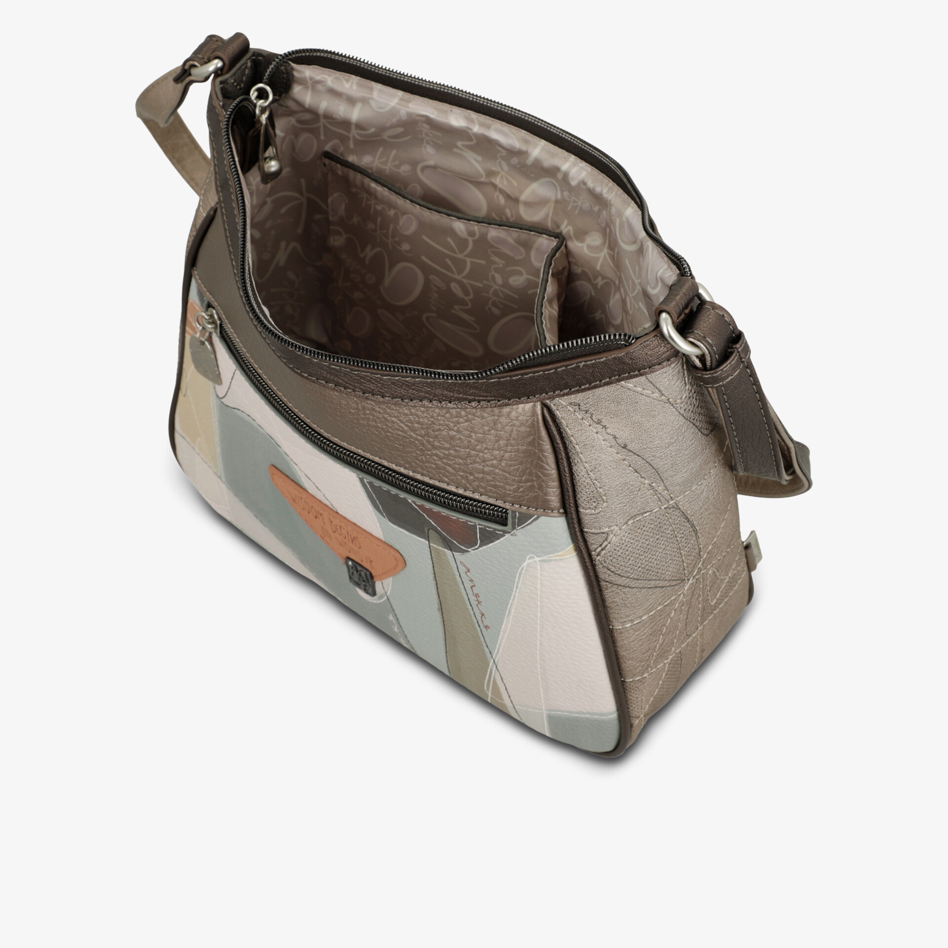 Moderner, geräumiger Umhängetasche mit gepolstertem Hauptfach und robustem Material für Alltag und Freizeit