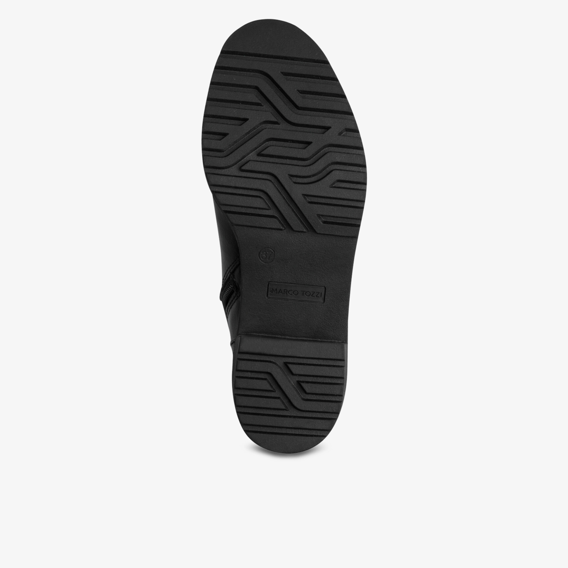 Schuhsohle mit robustem, rutschfestem Profil für besten Halt und lange Lebensdauer