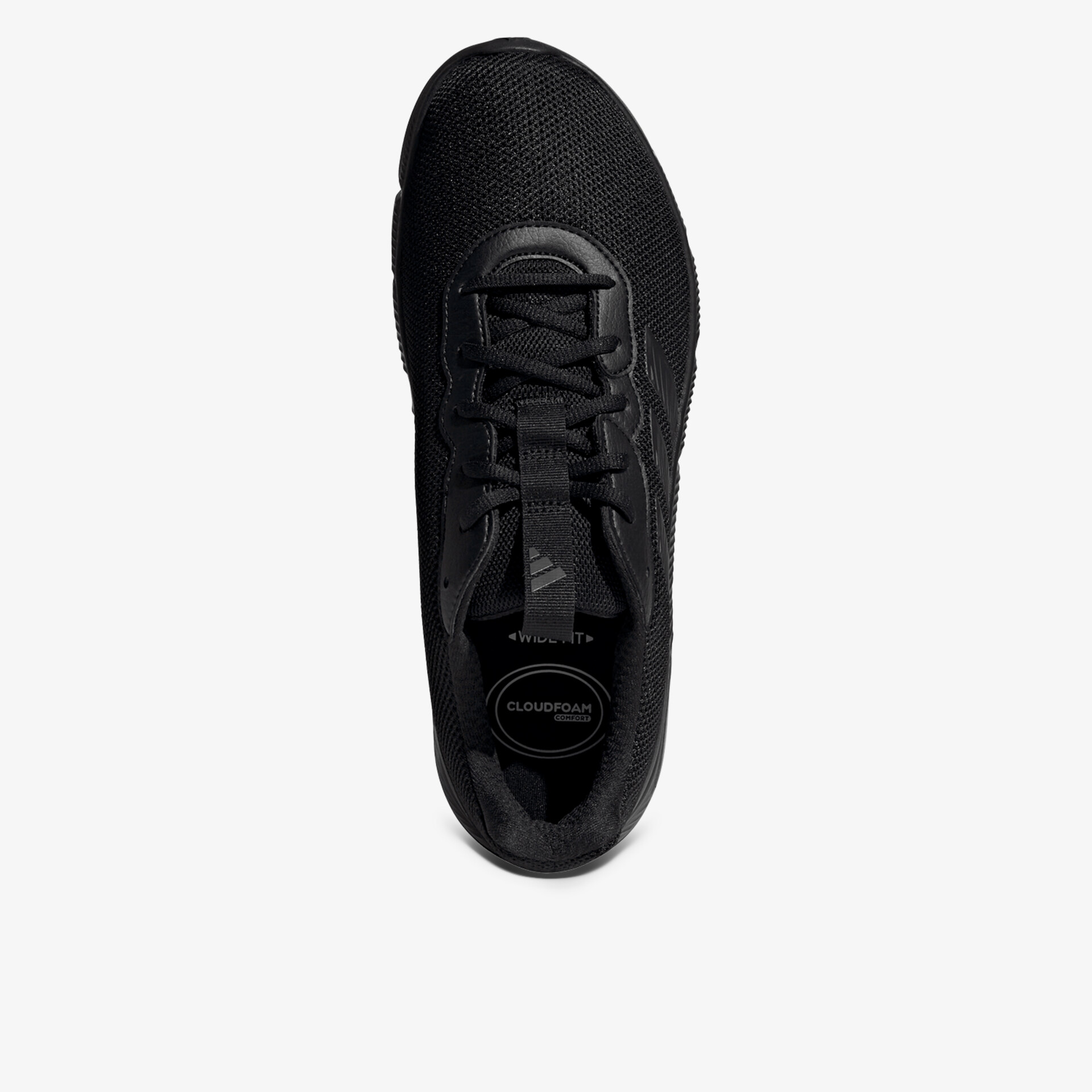 Schwarzer, atmungsaktiver Sportschuh mit Schnürung für optimalen Komfort und Flexibilität