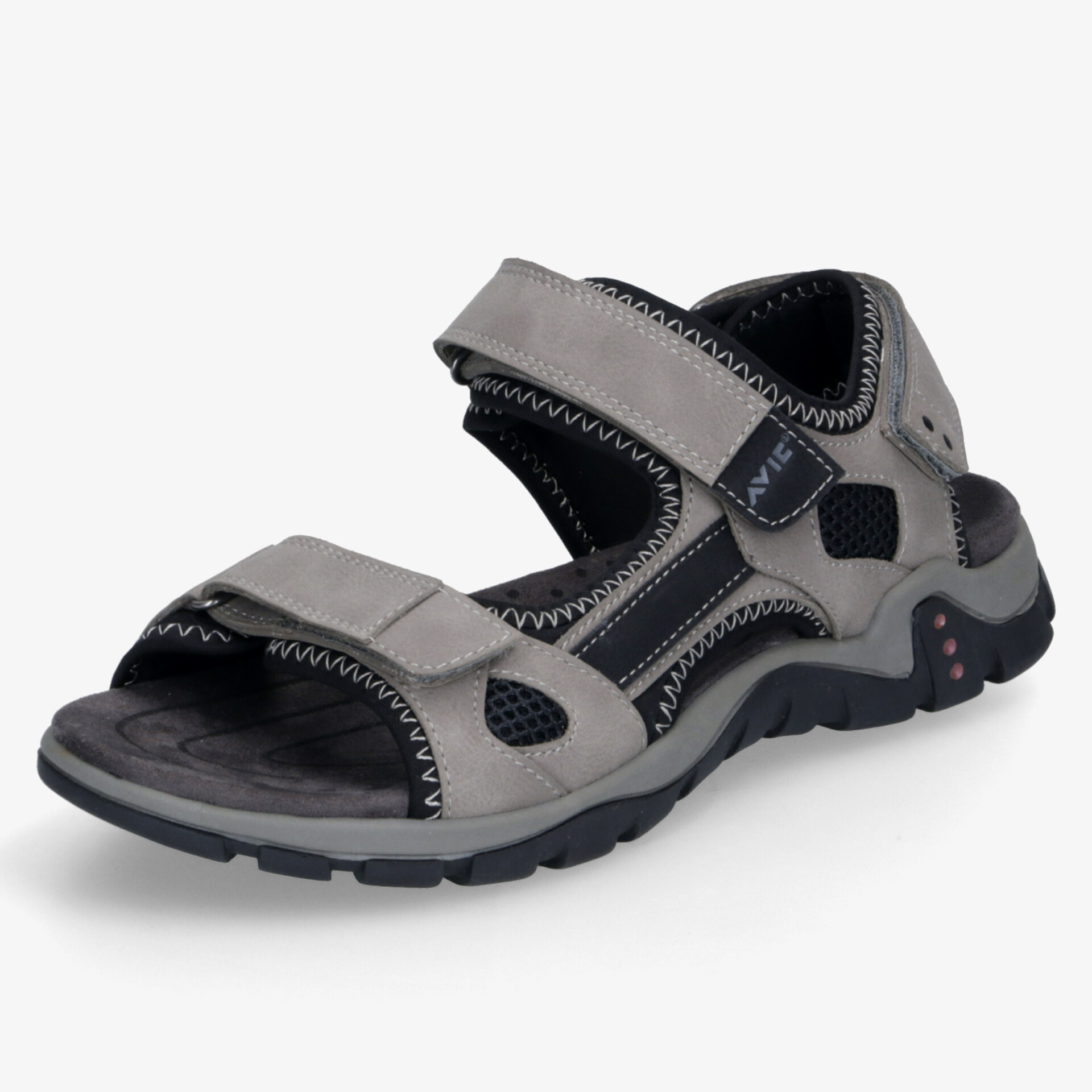 Bequeme, atmungsaktive Sandale mit verstellbaren Riemen und rutschfester Sohle in modernem Design