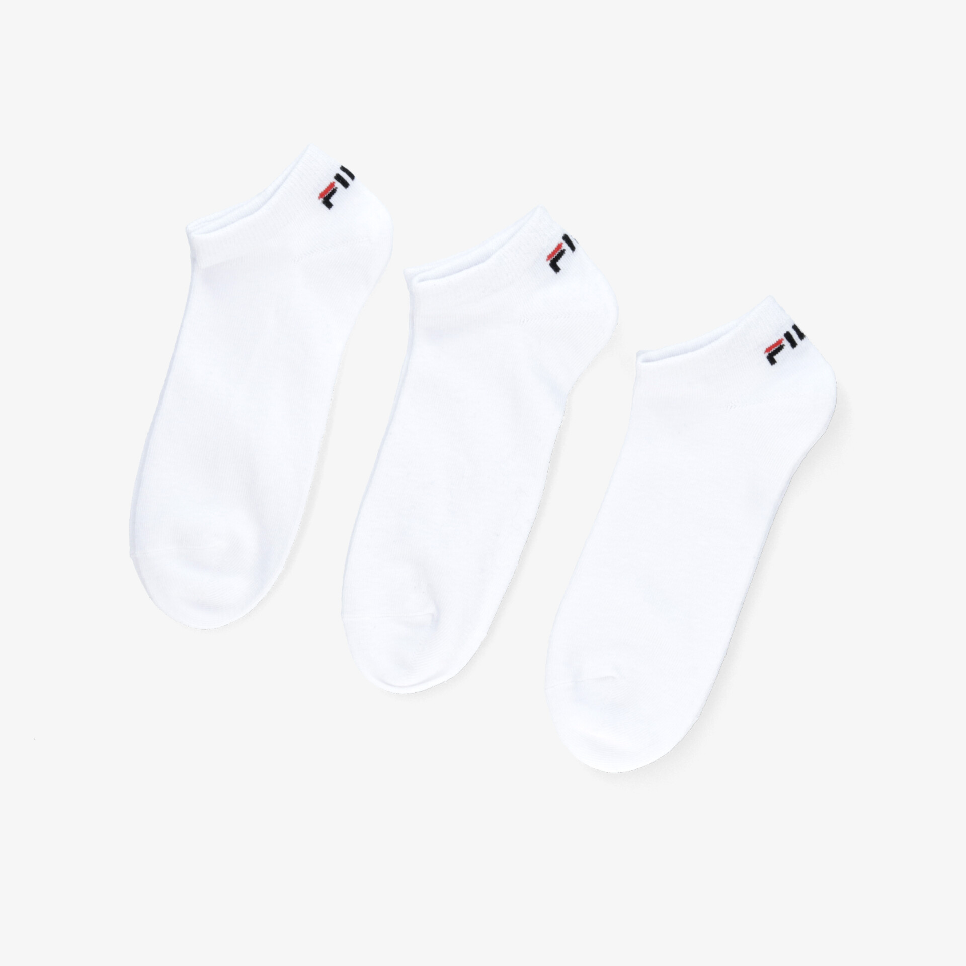 Weißes 3er-Pack bequeme, atmungsaktive und elastische Sportsocken für angenehmen Tragekomfort
