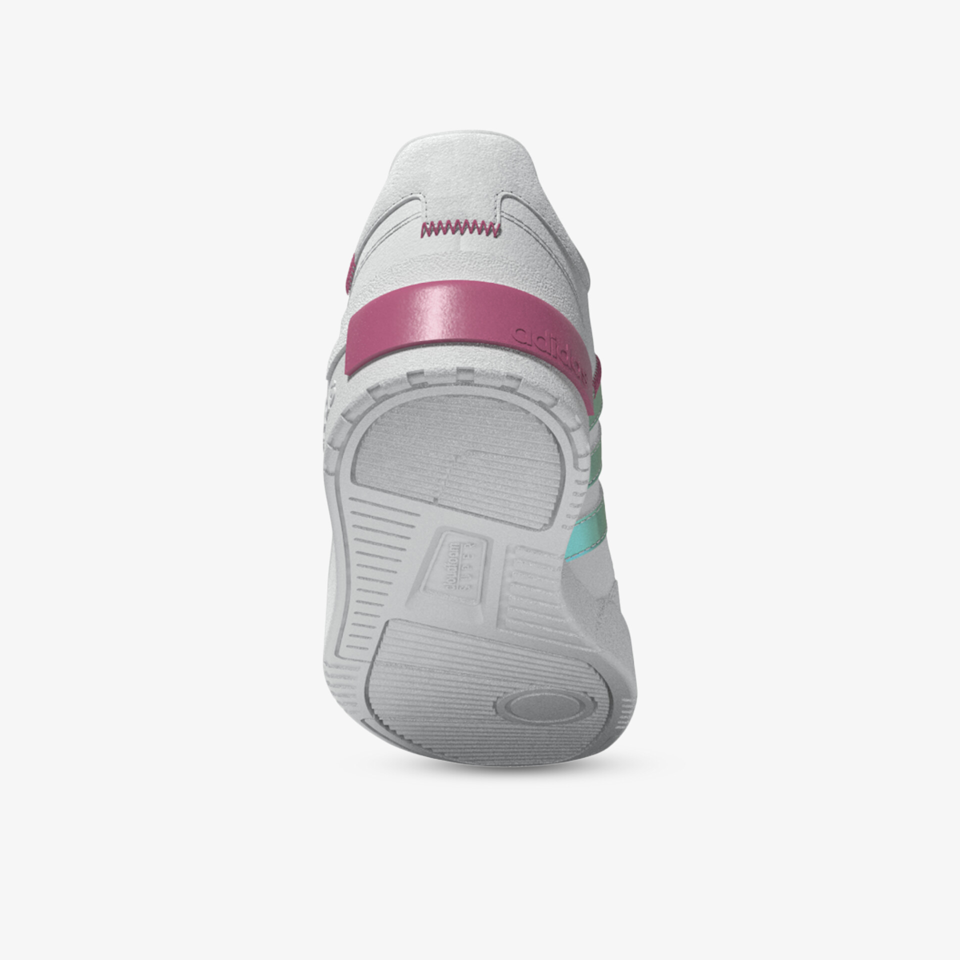 Bequemer, sportlicher Turnschuh in Weiß mit bunten Akzenten für vielseitige Freizeitaktivitäten.