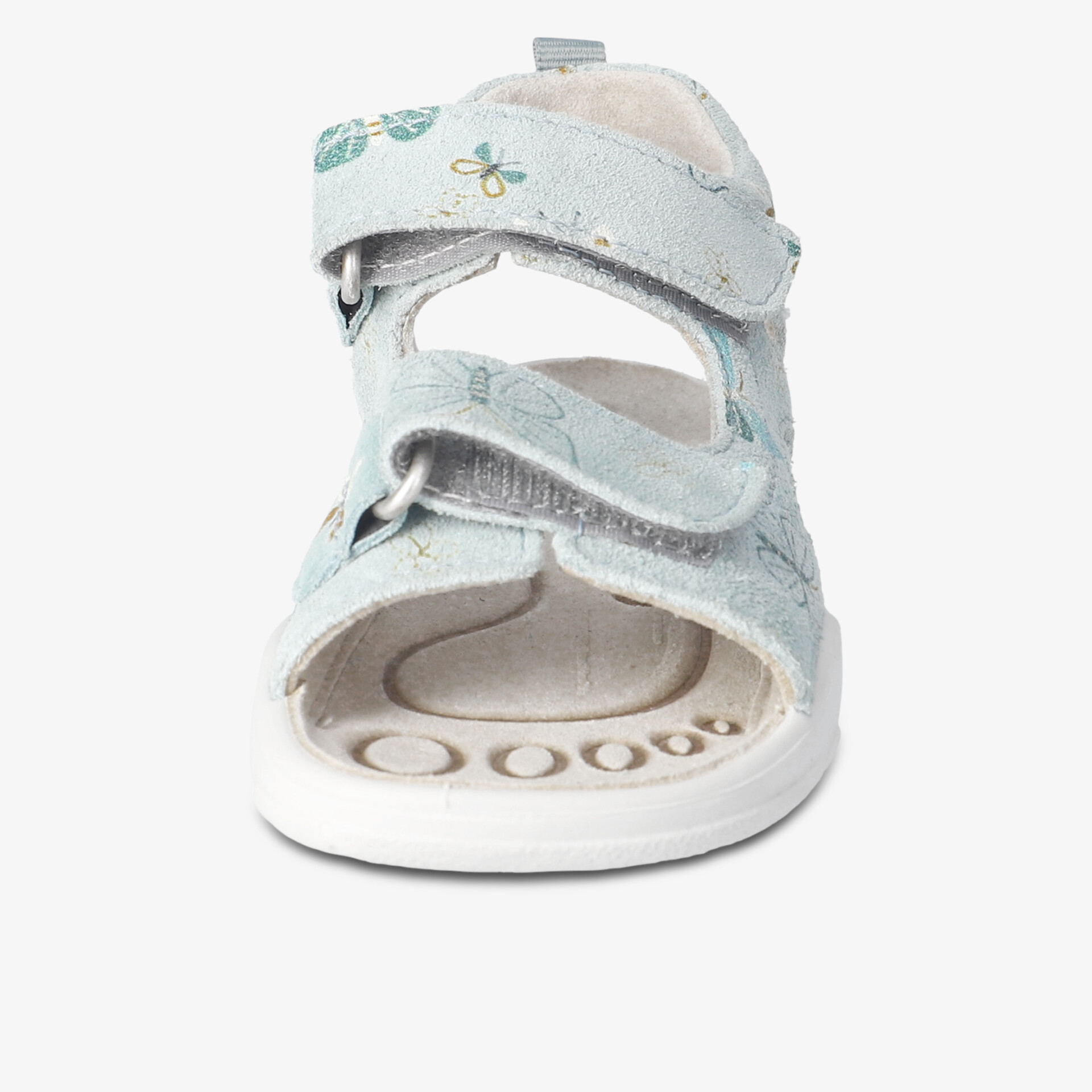 Leichter und bequemer Sommerschuh mit verstellbaren Klettverschlüssen und gepolsterter Innensohle für optimalen Halt