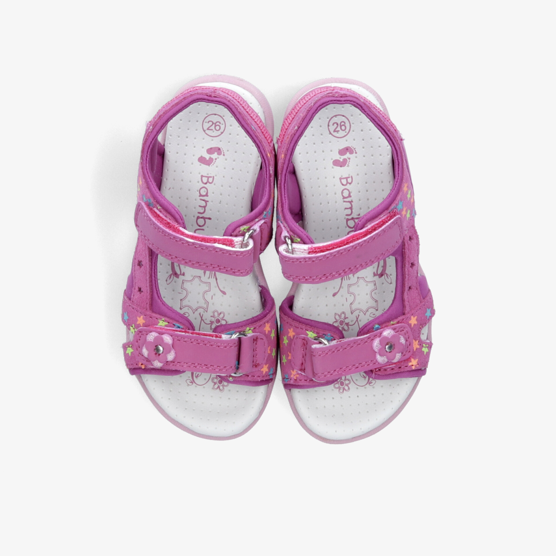 Leichte pinke Sandalen mit verstellbaren Riemen und weicher Polsterung für sommerlichen Tragekomfort