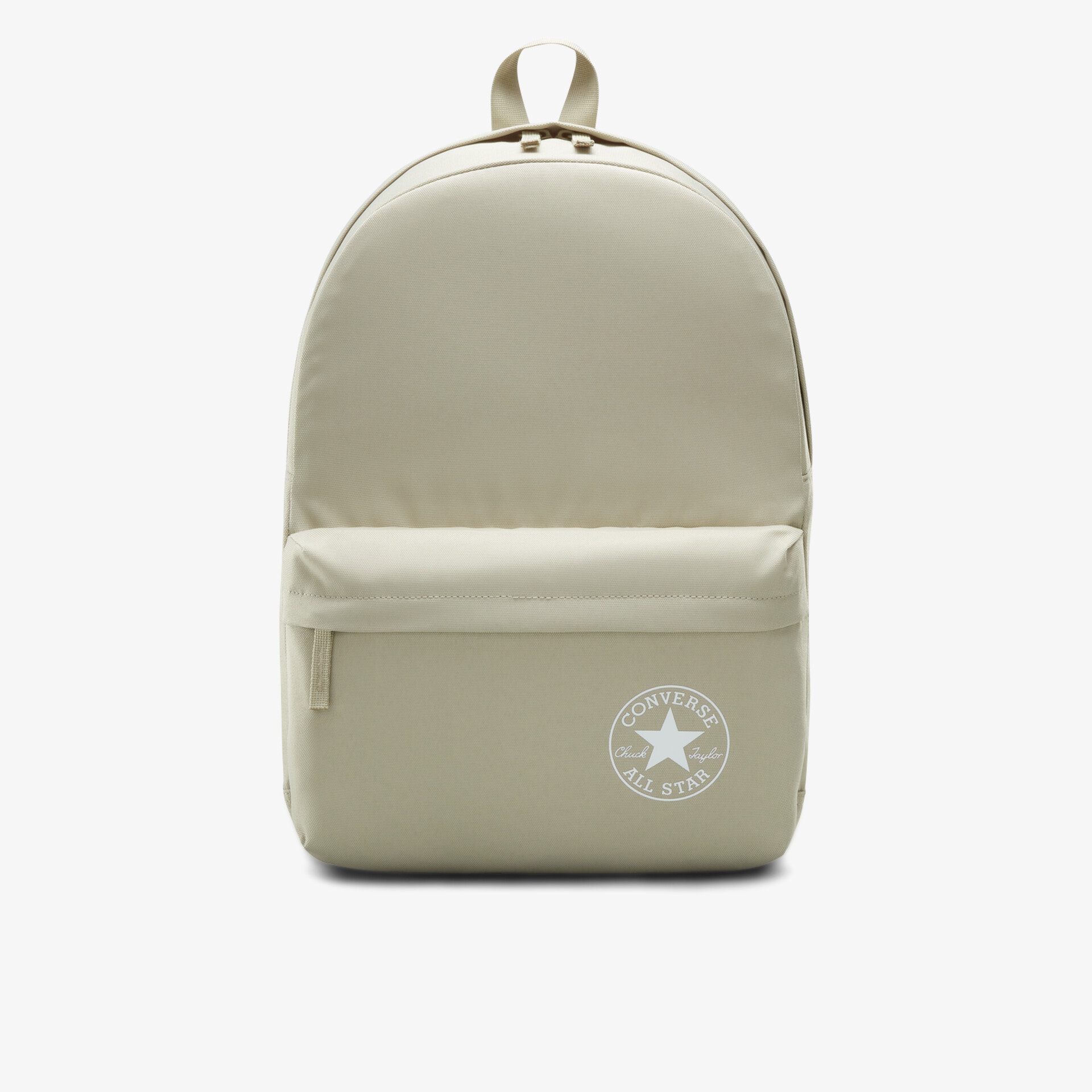 Schlichter moderner Rucksack mit großem Hauptfach und bequemem Tragegurt, ideal für Alltag und Freizeit