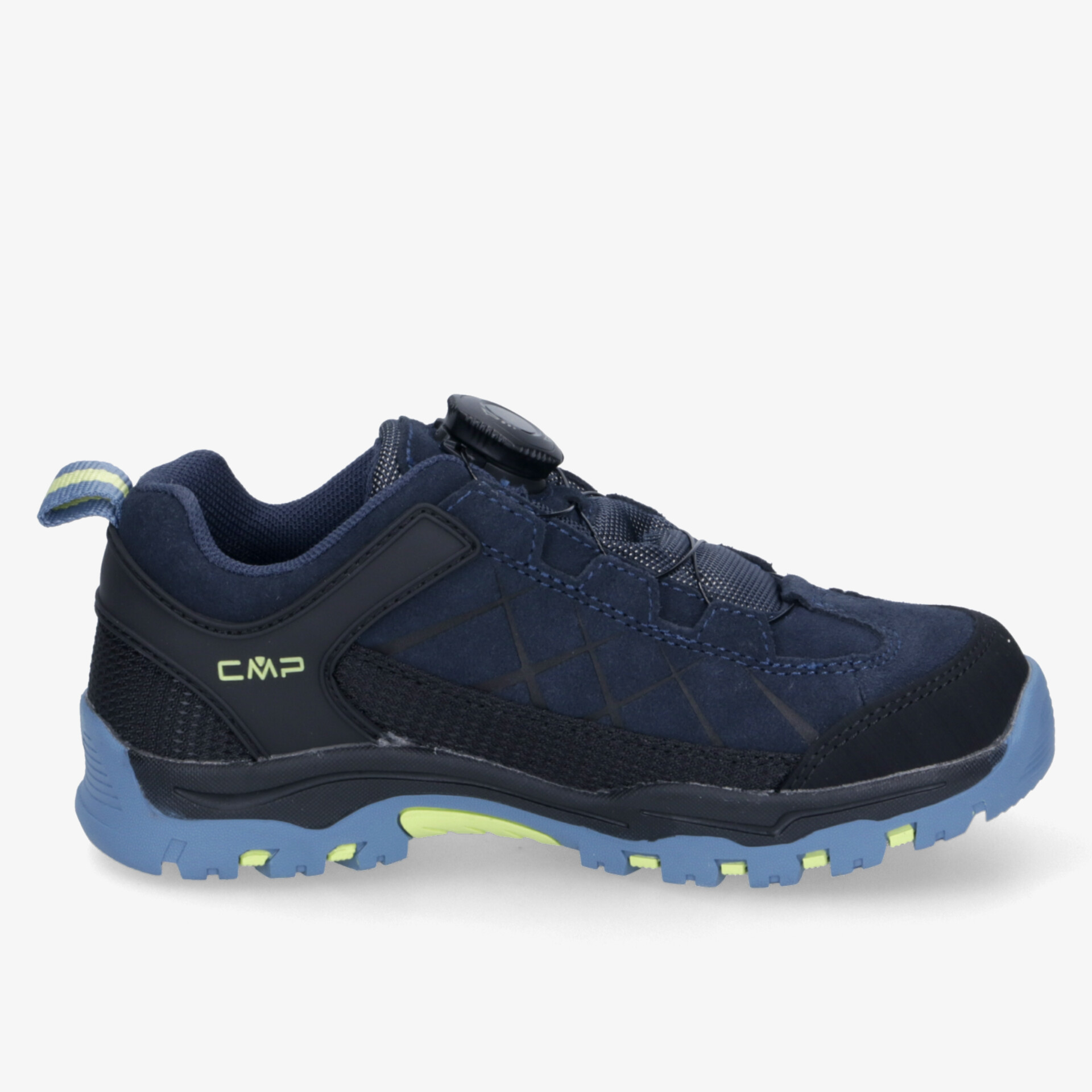 Robuster Outdoor-Schuh mit rutschfester Sohle und komfortabler Passform, ideal für sportliche Aktivitäten.