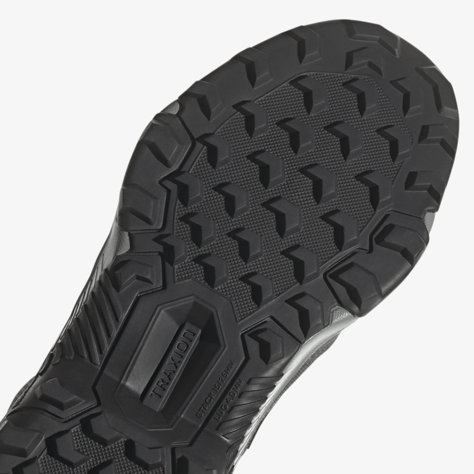 Sohlendesign mit starkem Grip für optimalen Halt und beste Traktion auf unterschiedlichen Oberflächen.