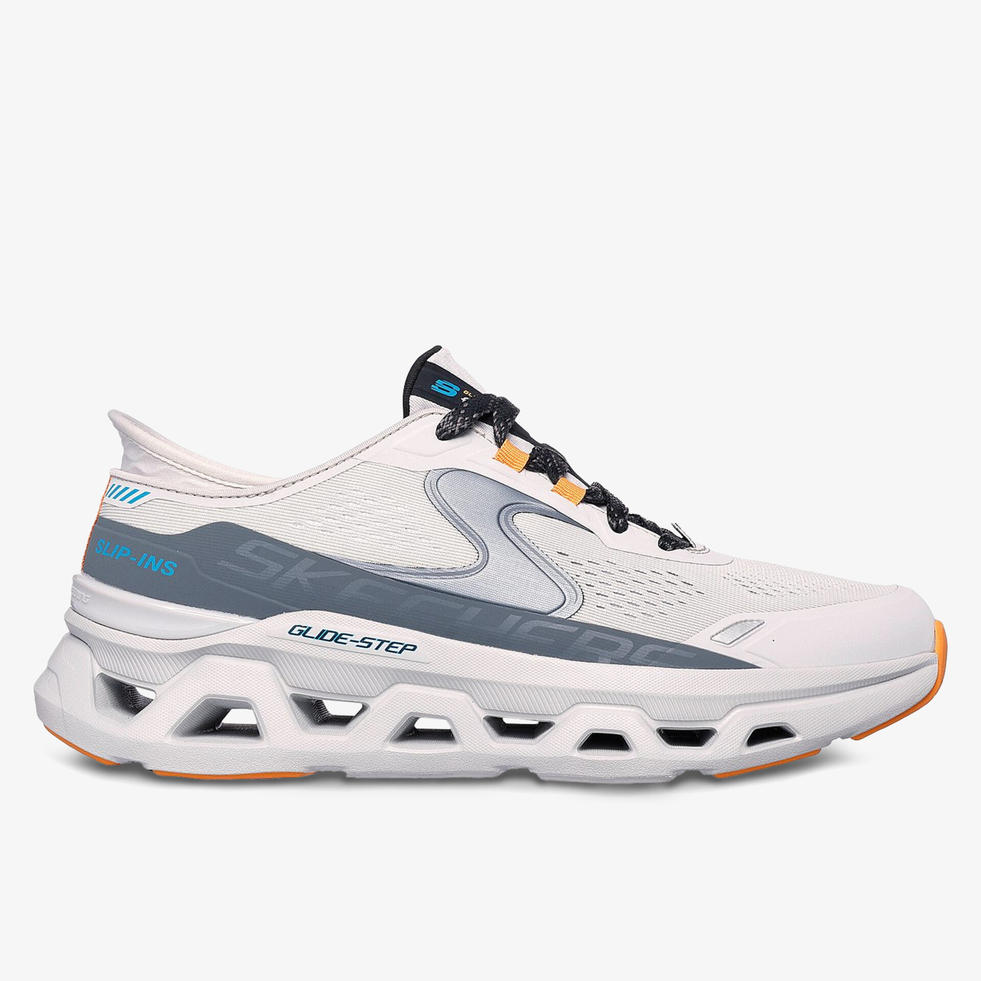 Moderner Sportschuh mit hervorragender Dämpfung und atmungsaktivem Design in Weiß.