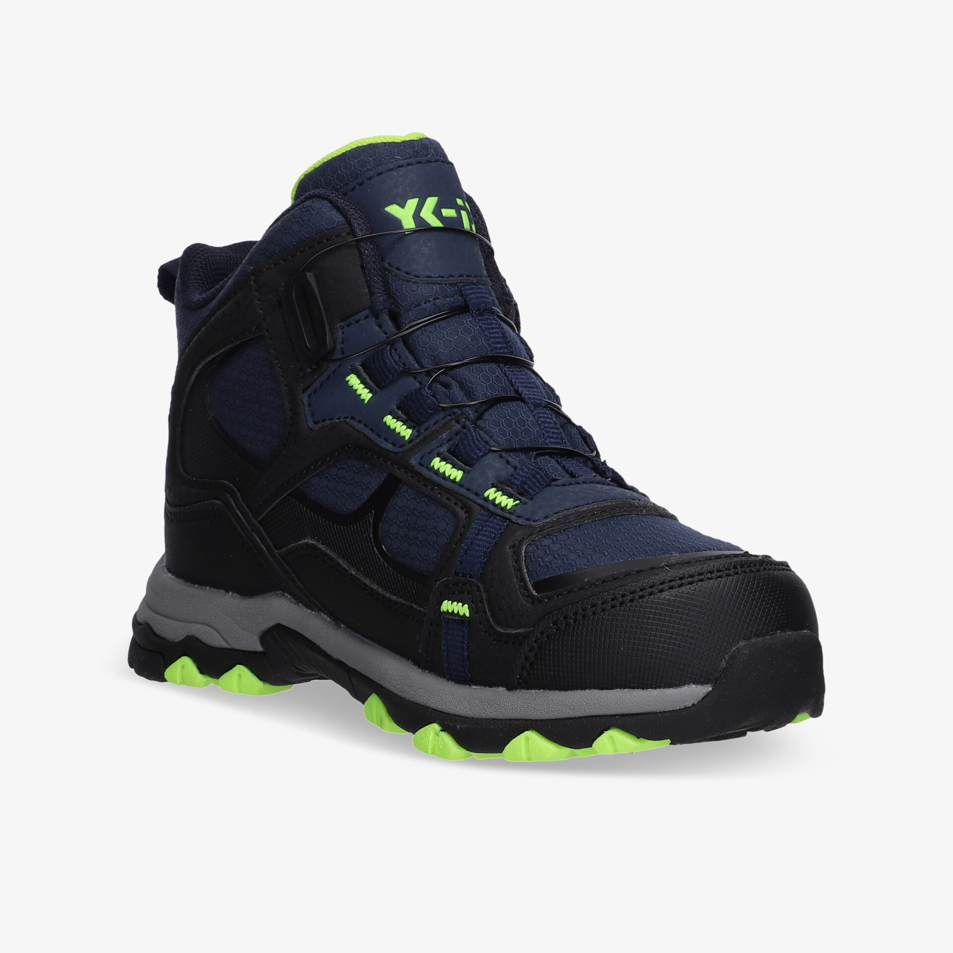 Robuste Outdoor-Wanderschuhe mit wasserdichter Oberfläche und griffiger Sohle für maximalen Komfort und Stabilität.