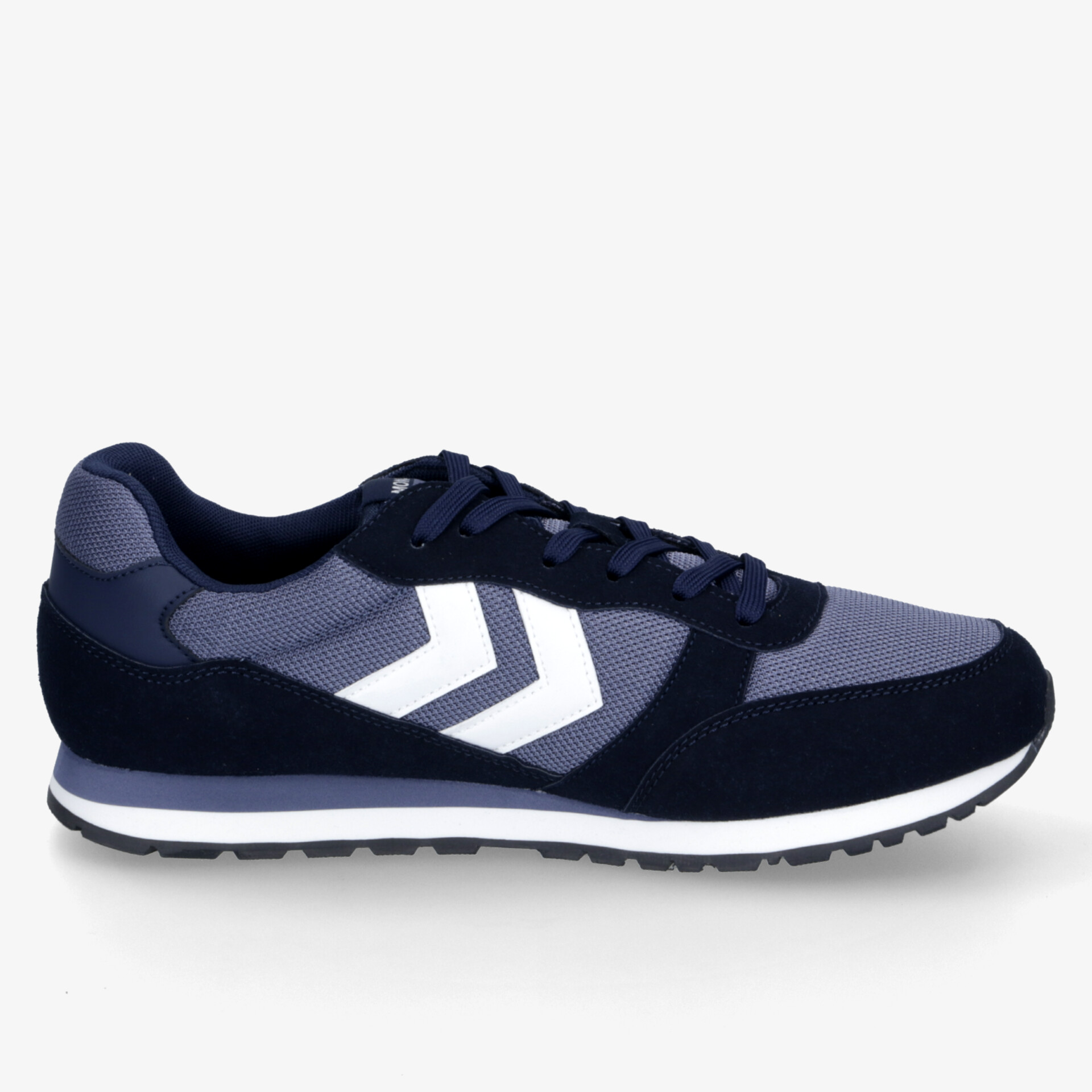 Sportlicher leichter Sneaker in dunklen Farbtönen mit atmungsaktivem Material und rutschfester Sohle