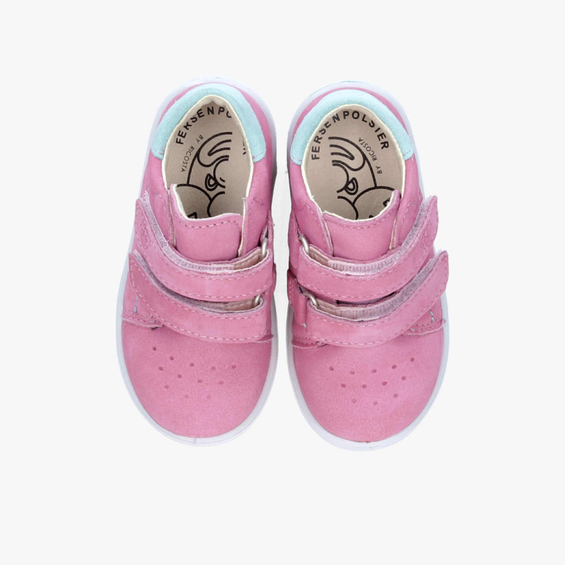 Leichte und flexible rosa Kindersneaker mit bequemem Klettverschluss und robuster Sohle, ideal für aktive Kinder