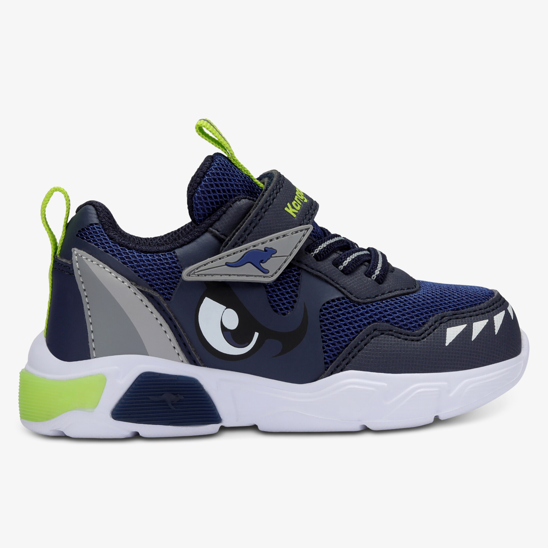 Sportlicher Sneaker mit atmungsaktivem Mesh, bequemer Passform und rutschfester Sohle in Blau und Grün