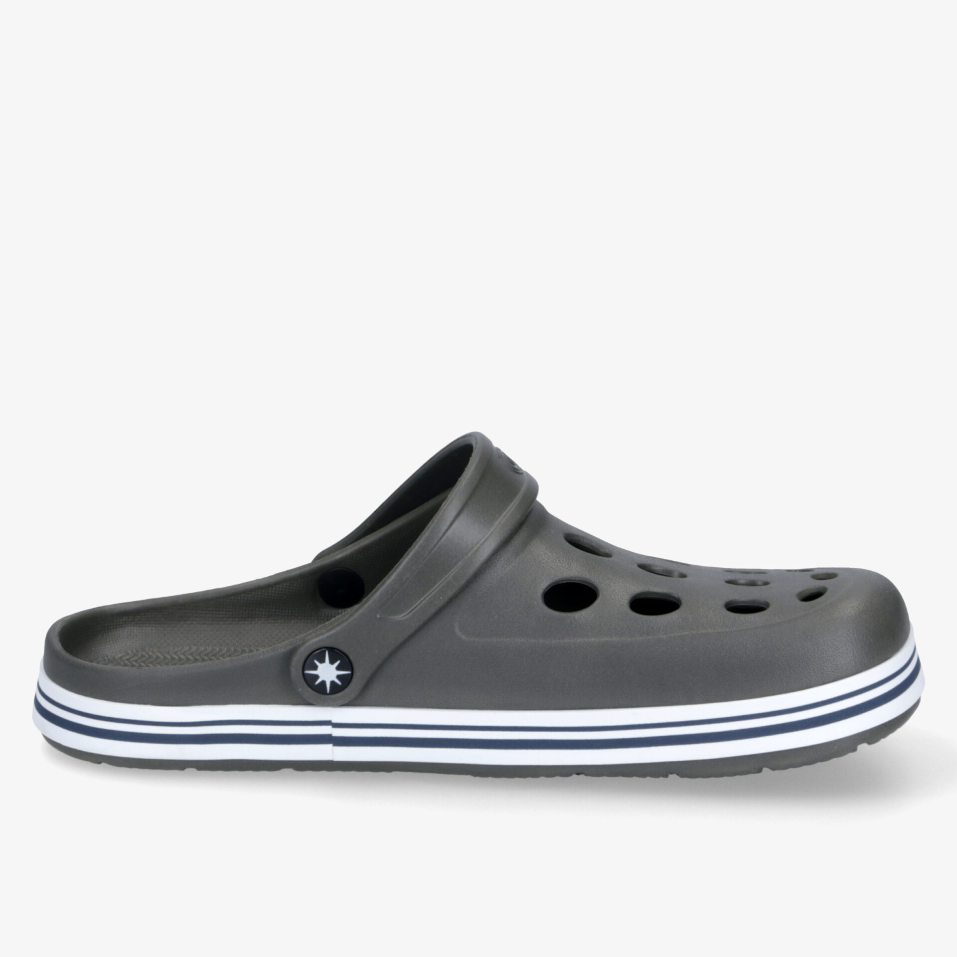 Leichter, bequemer Clog mit atmungsaktiven Löchern und rutschfester Sohle, ideal für Alltag und Freizeit.