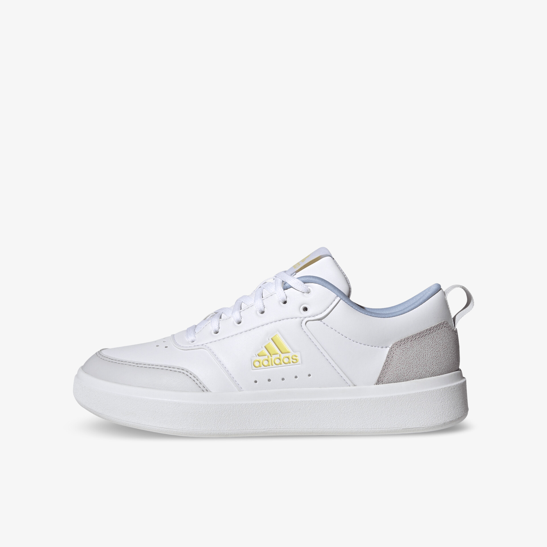 Weißer Adidas Sneaker mit komfortabler Passform und sportlichem Design.
