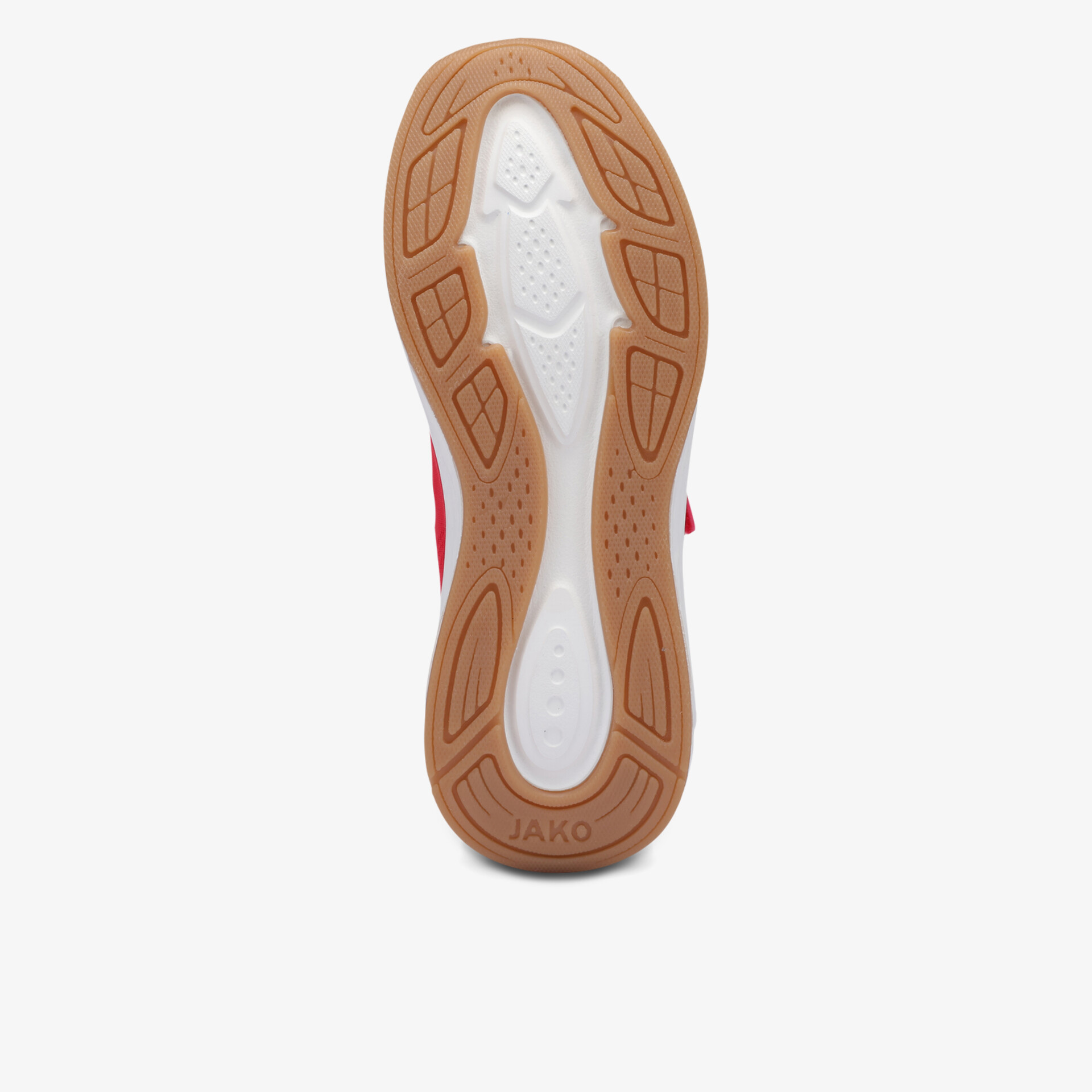 Profilierte rutschfeste Schuhsohle in sportivem Design für sicheren Halt und lange Nutzungsdauer