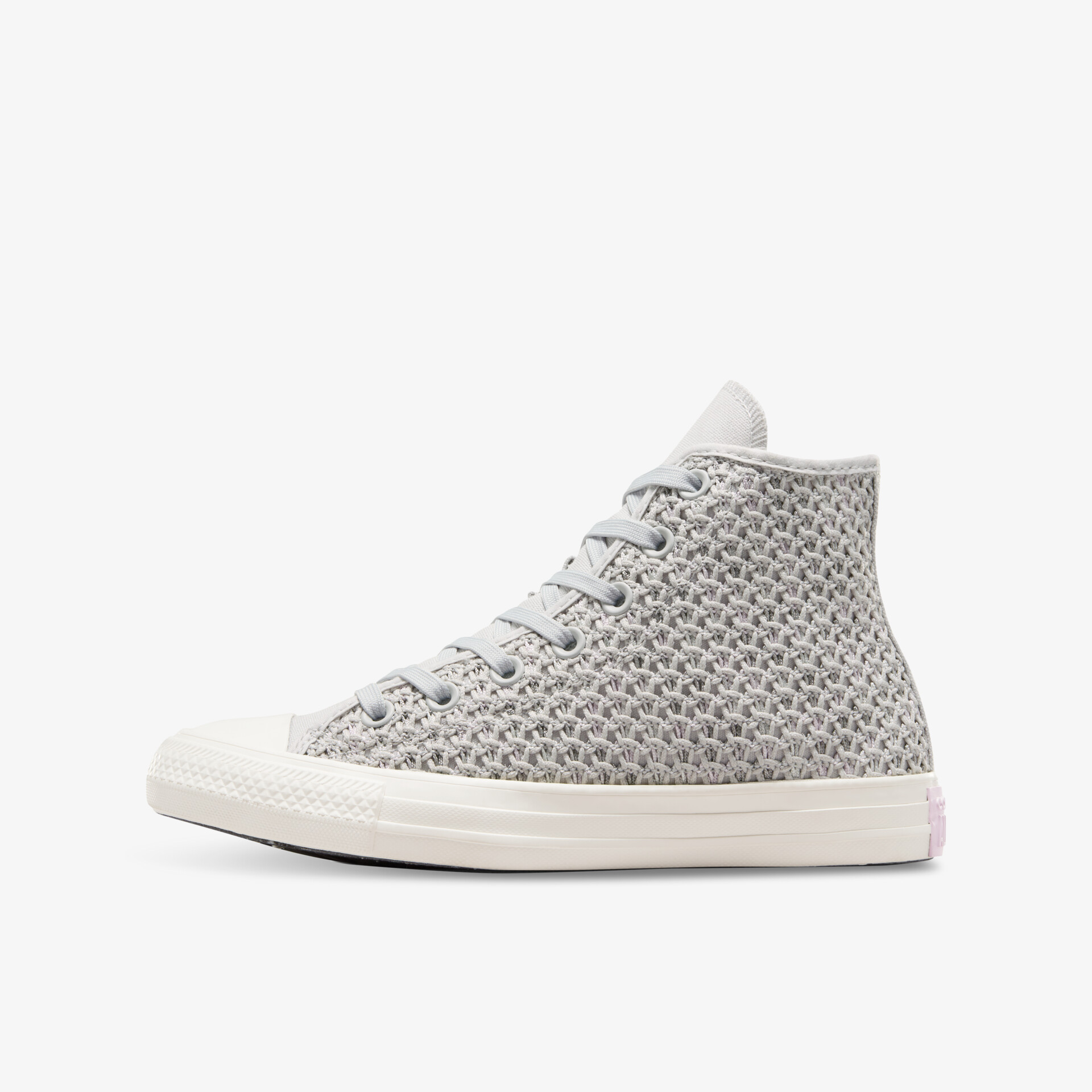 Moderner grauer Sneaker mit hoher Passform und atmungsaktivem Obermaterial für hohen Tragekomfort