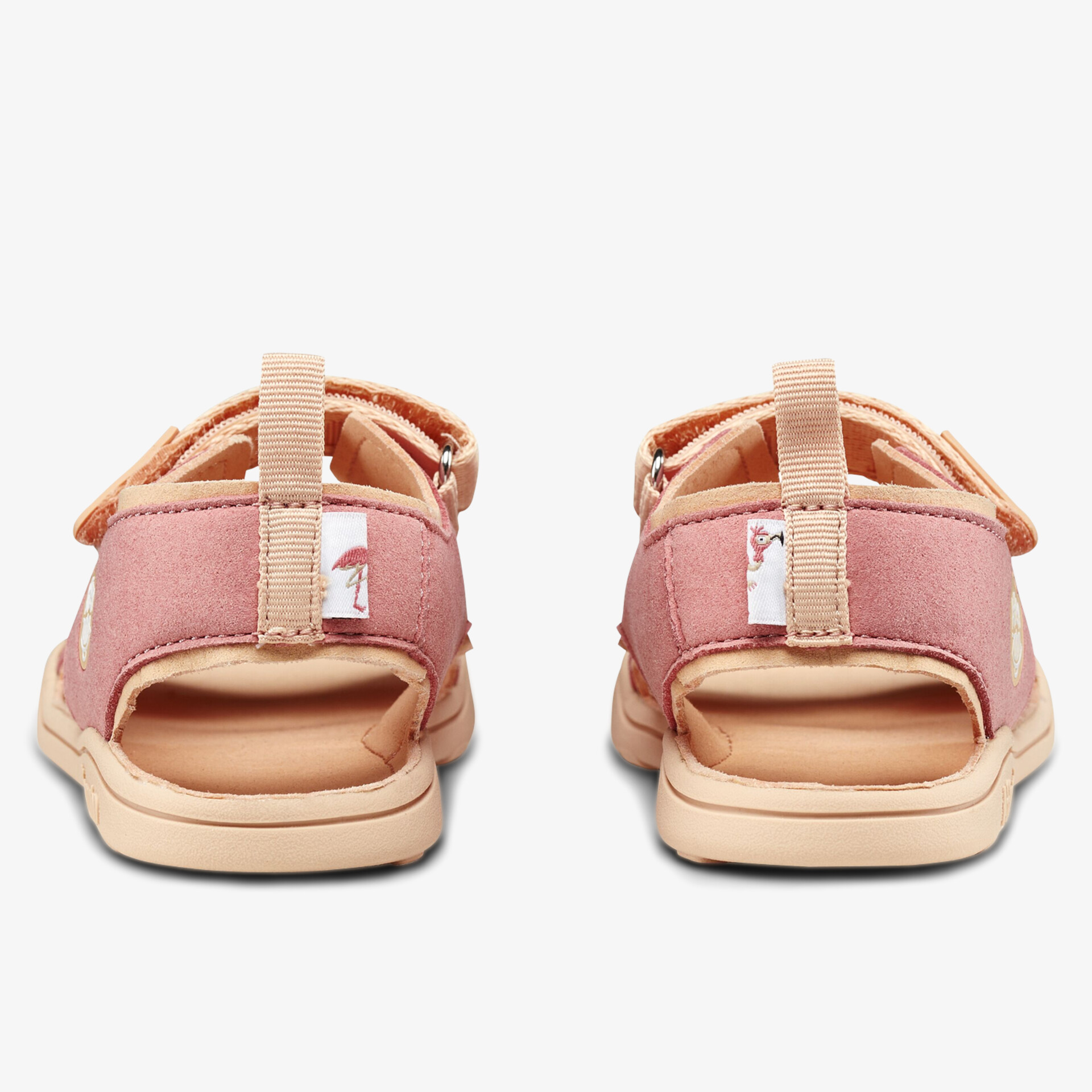 Leichter Schuh mit offener Ferse und verstellbarem Klettverschluss für optimalen Komfort und atmungsaktives Tragegefühl