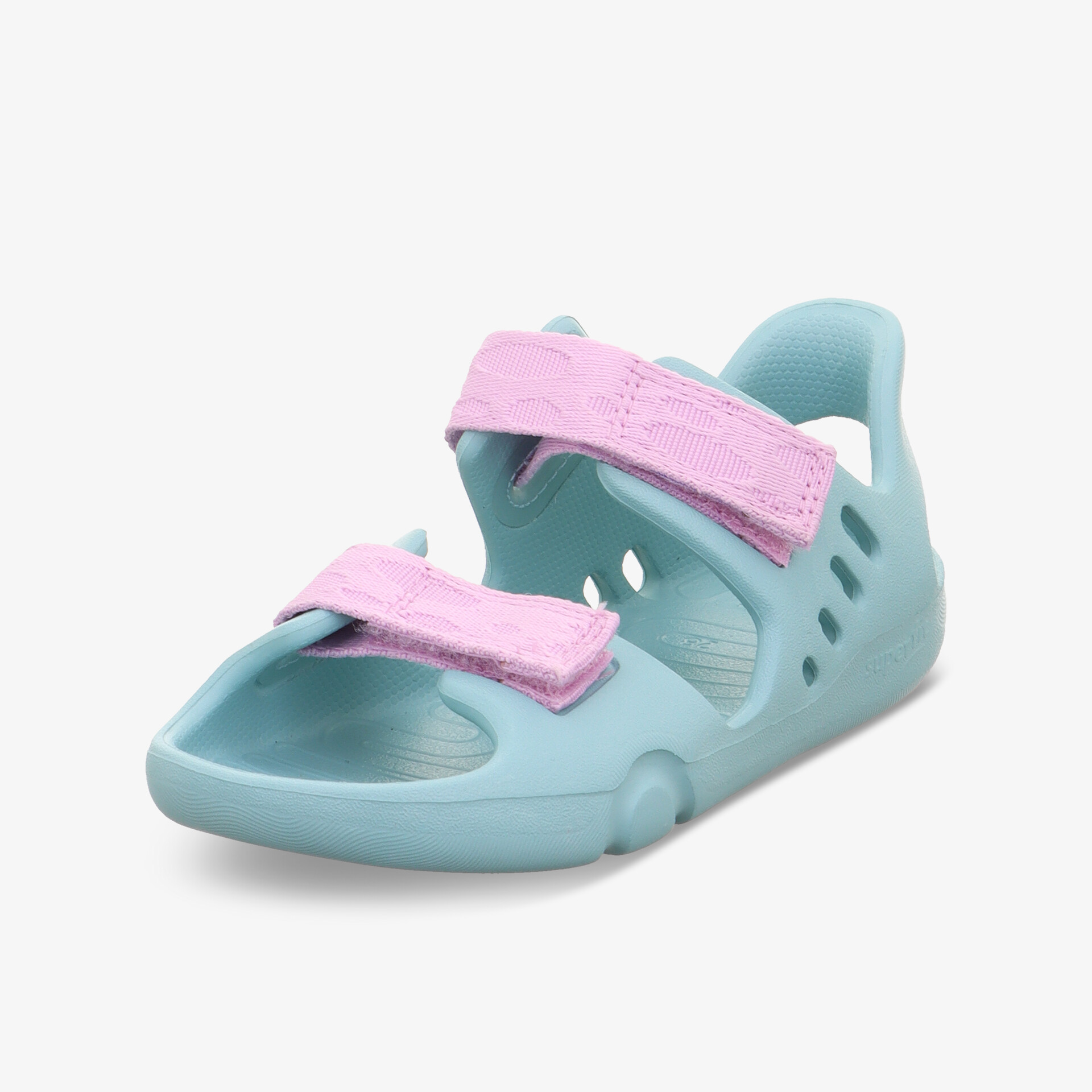 Leichte und bequeme Sandale mit verstellbaren Klettverschlüssen für optimale Passform und Atmungsaktivität