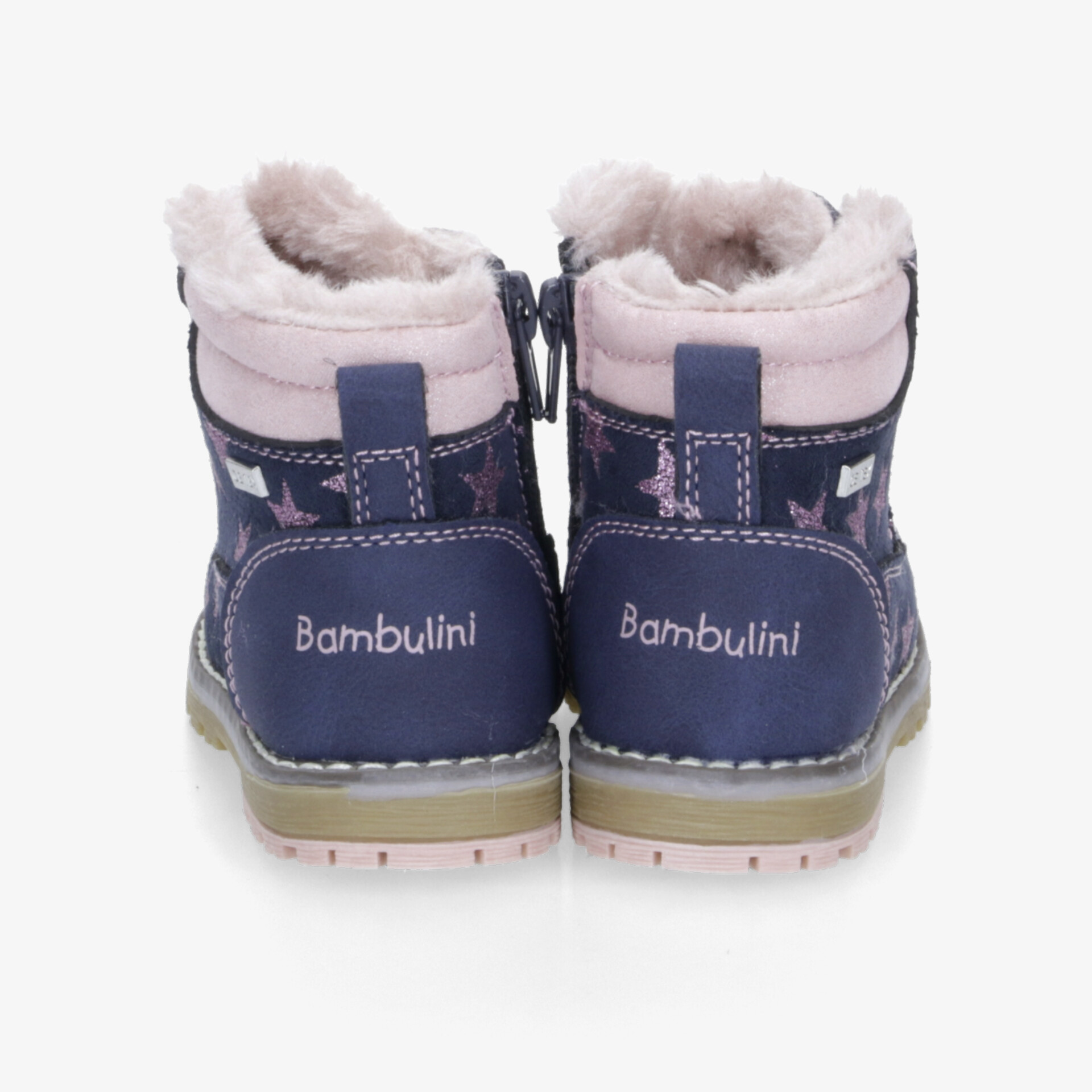 Warme, gepolsterte Kinder-Winterstiefel mit Reißverschluss und rutschfester Sohle für hohen Tragekomfort