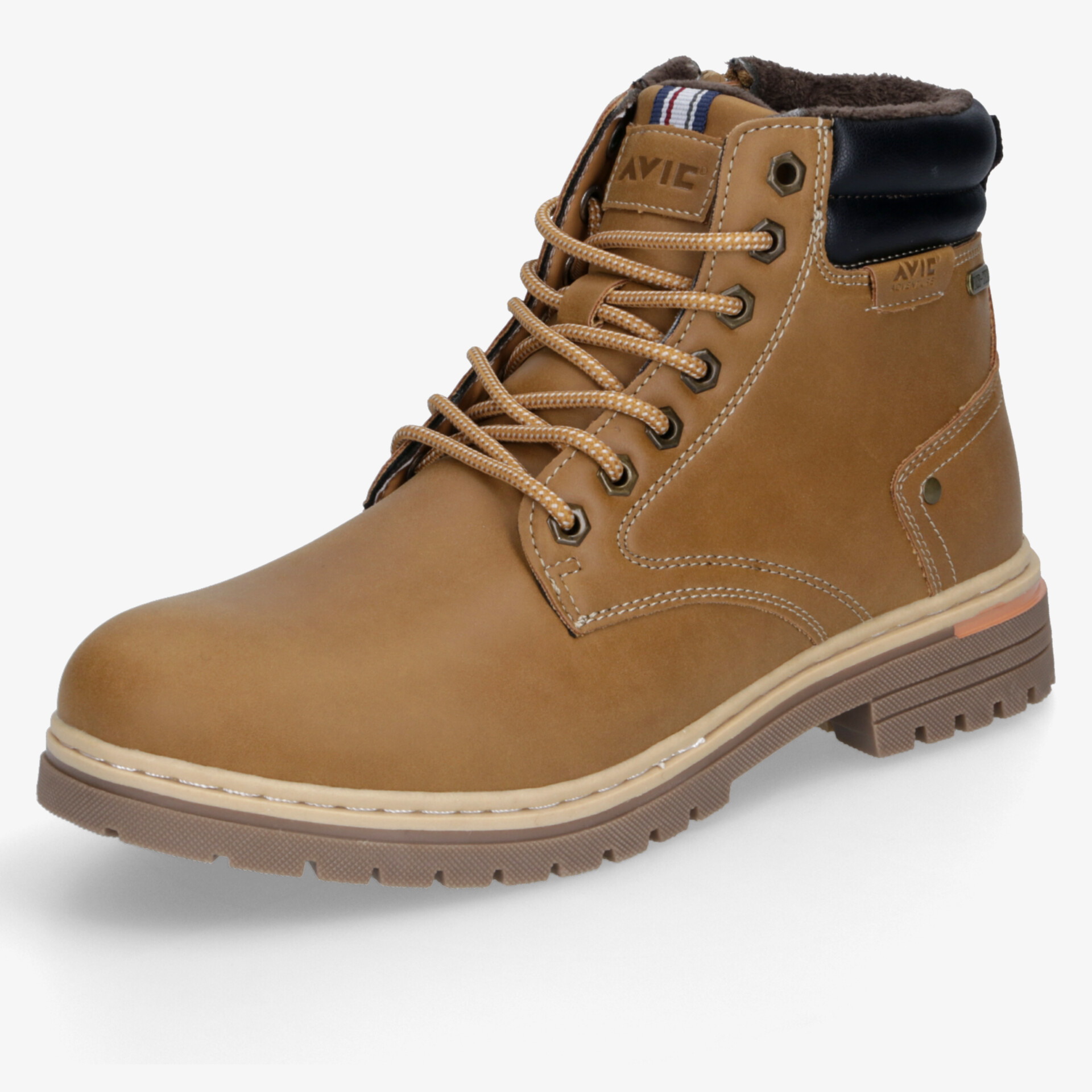 Hochwertiger, robuster Schnürstiefel aus Leder mit hohem Tragekomfort und rutschfester Sohle