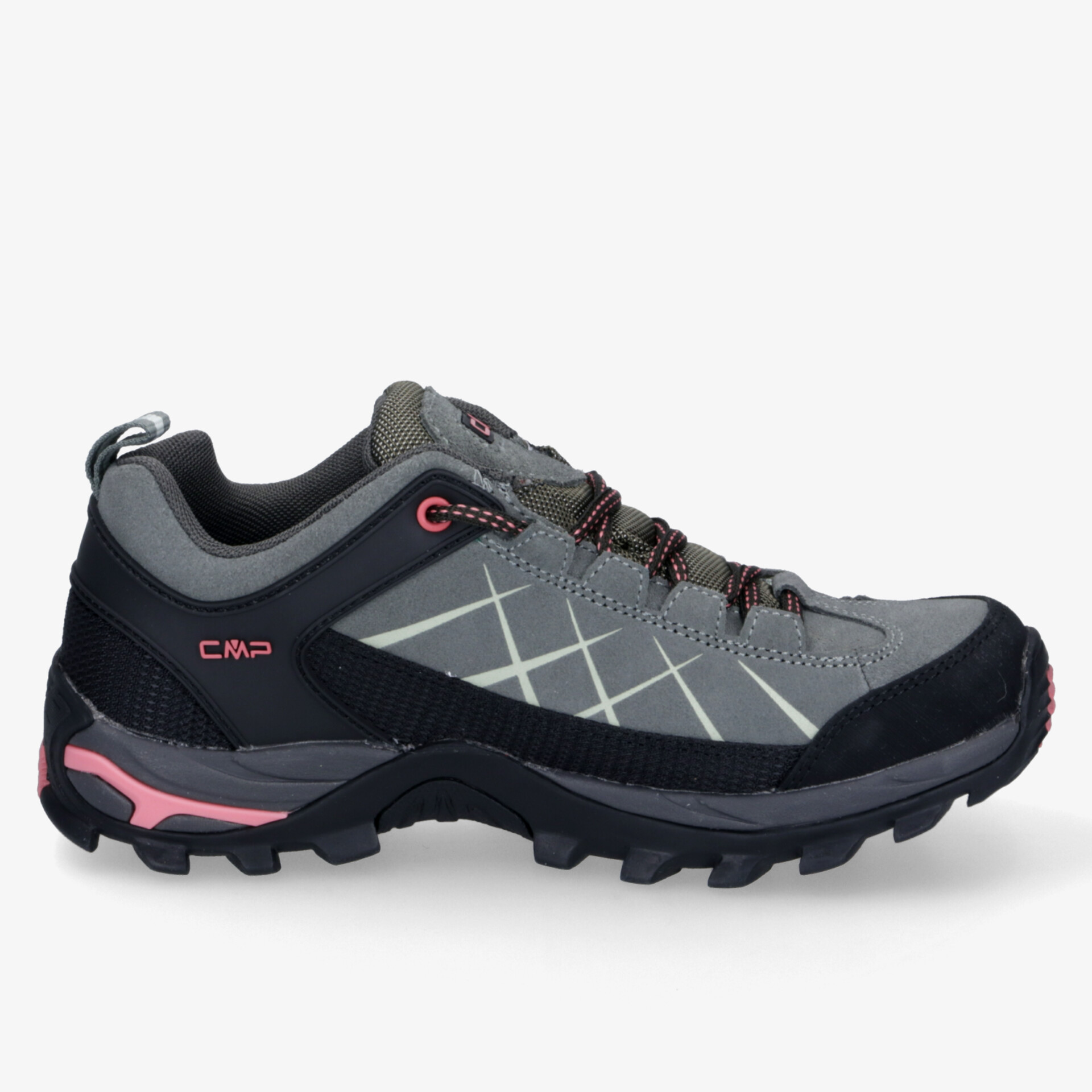 Hochwertiger Wanderschuh mit rutschfester Sohle, atmungsaktivem Material und komfortabler Passform.