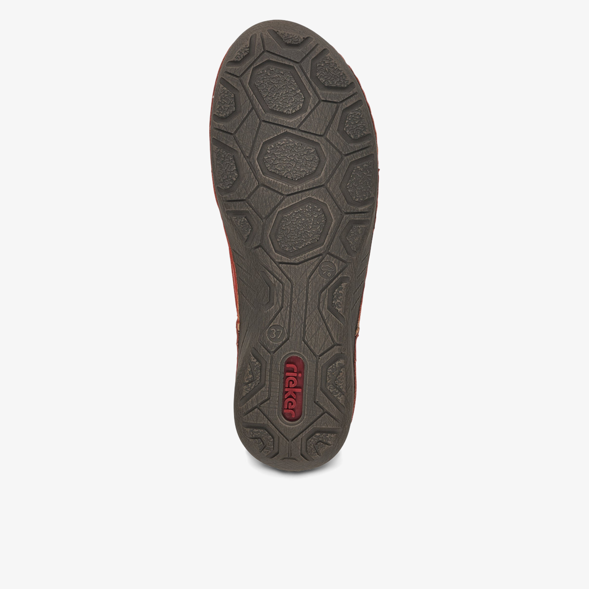 Robuste und flexible rutschfeste Schuhsohle mit markanter Profilstruktur für optimalen Halt