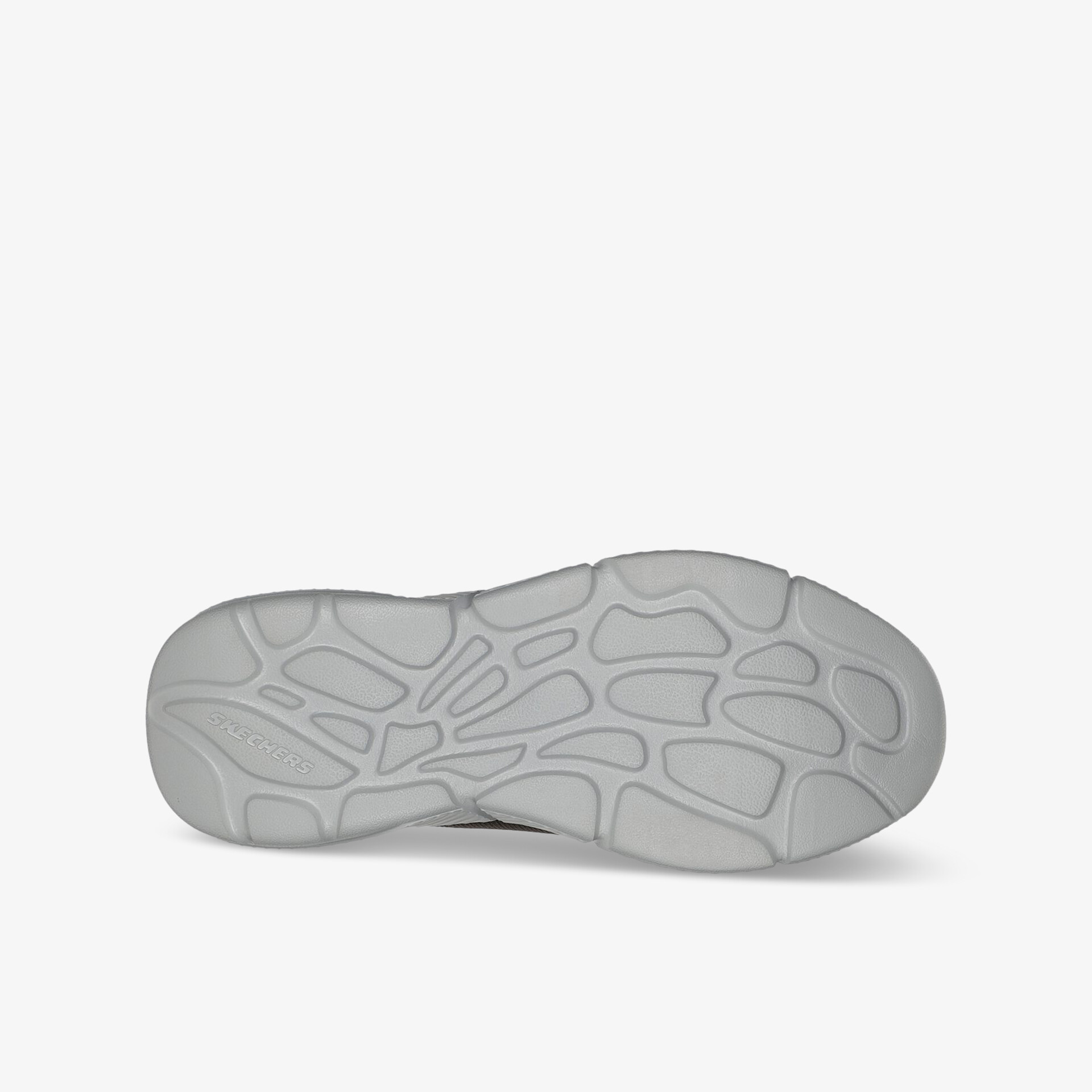 Robuste graue Schuhsohle mit flexiblem, rutschfestem Profil für optimalen Halt und hohe Langlebigkeit