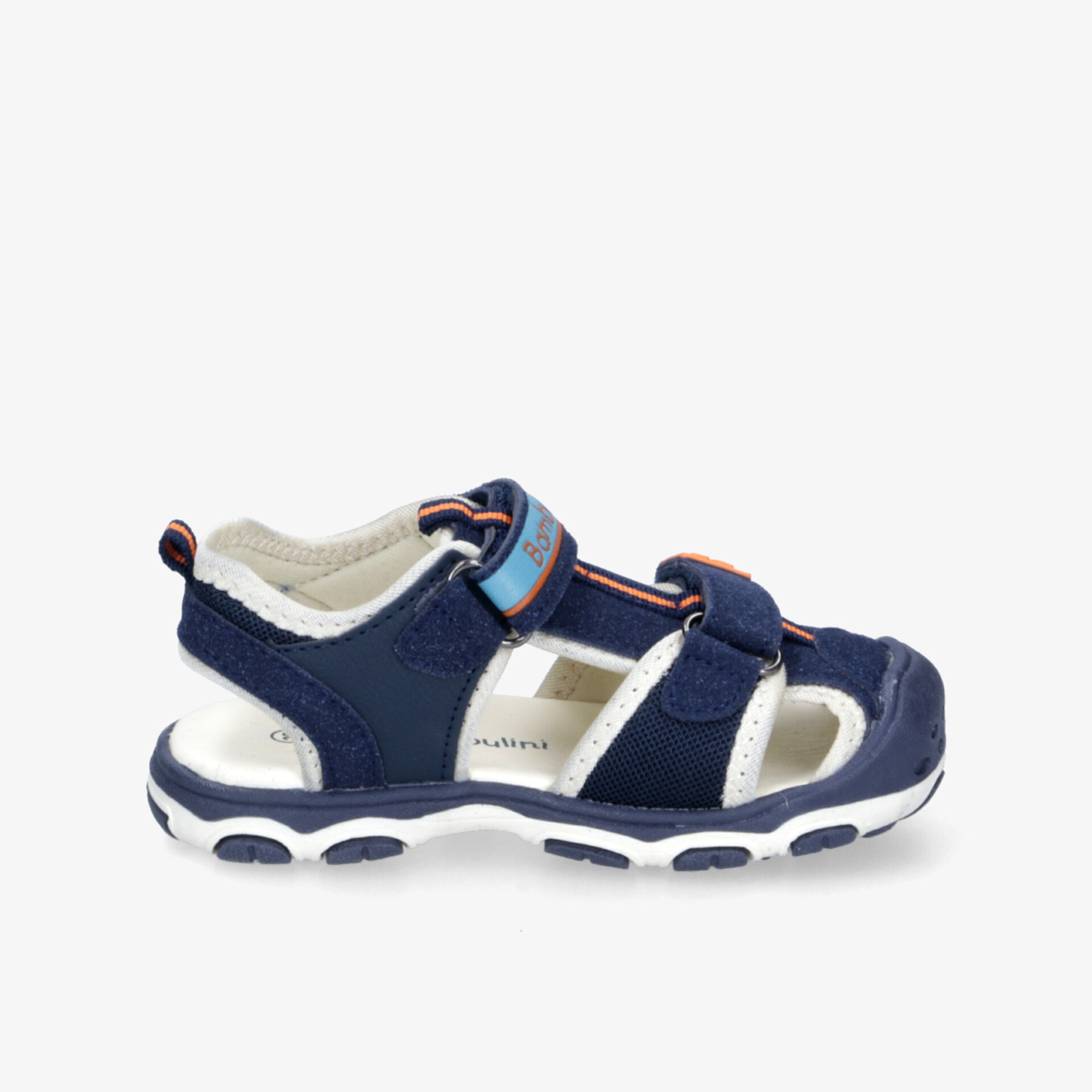 Bequeme und atmungsaktive Sandale mit verstellbaren Klettverschlüssen und rutschfester Sohle