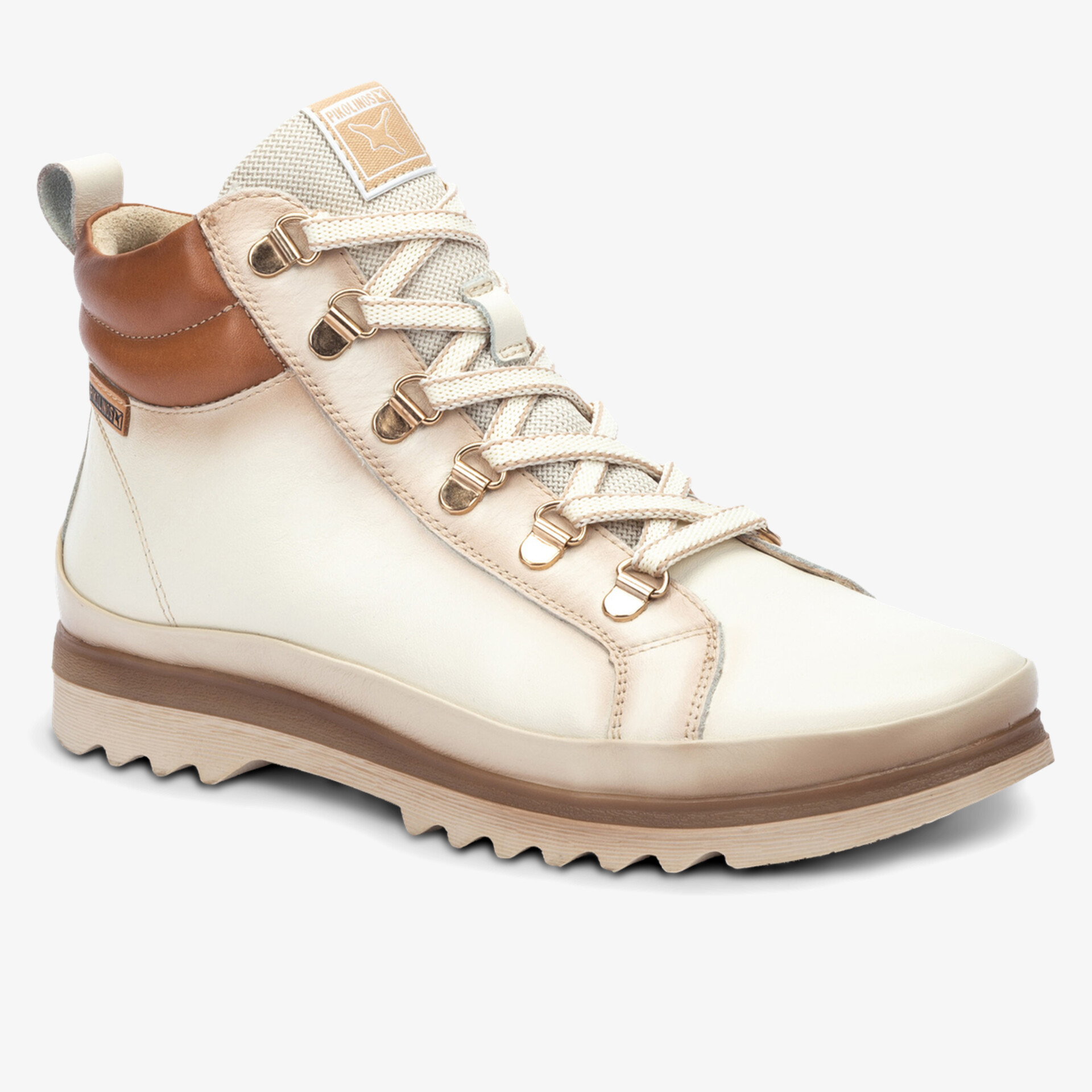 Bequemer Wanderschuh mit robuster Sohle und hoher Schnürung, ideal für Outdoor und Alltagsaktivitäten