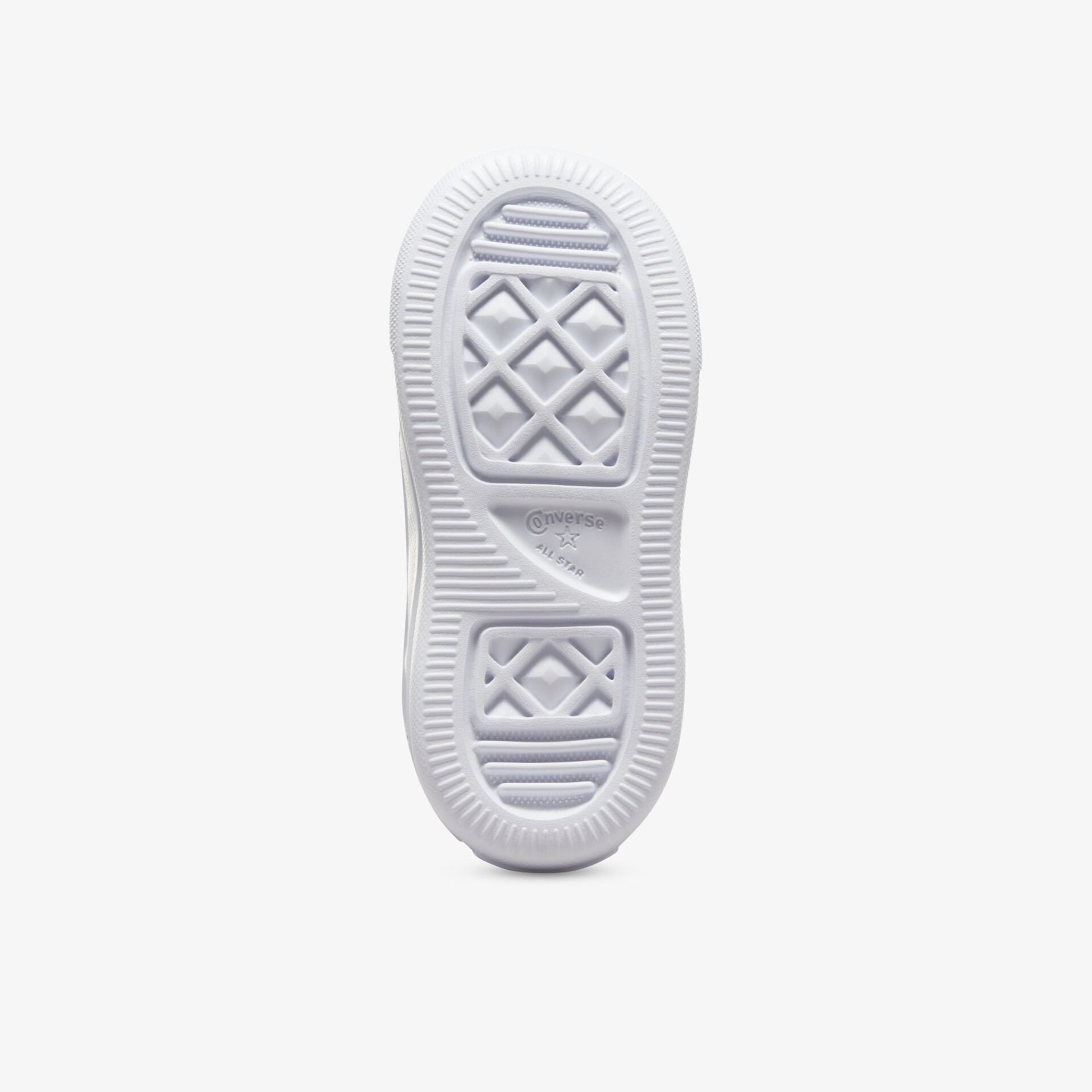 Weiße Schuhsohle mit rutschfestem Profil, robust und langlebig für optimalen Komfort und Stabilität