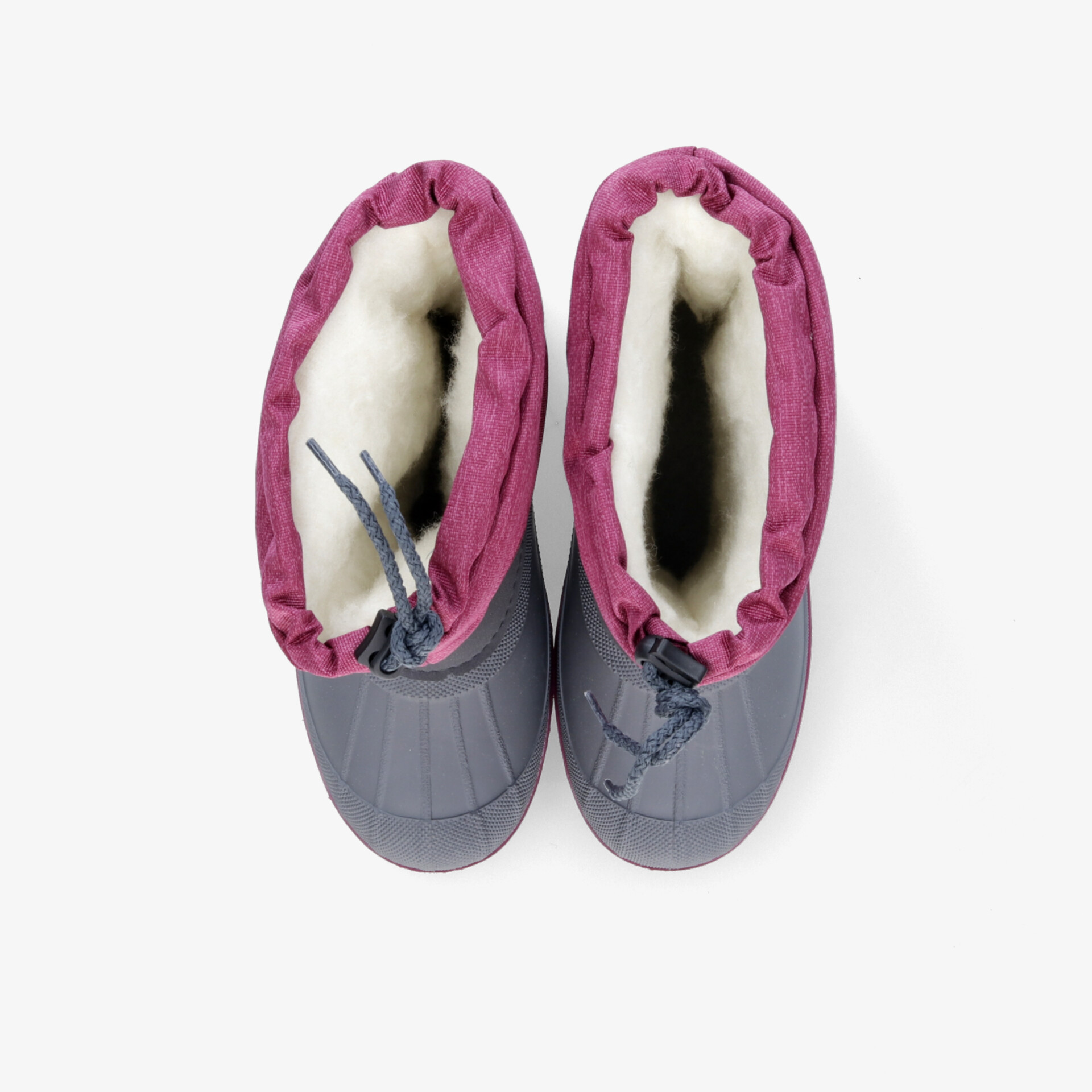 Warm gefütterte robuste Winterstiefel mit wasserdichtem Material und schnürbarem Design, perfekte Isolierung