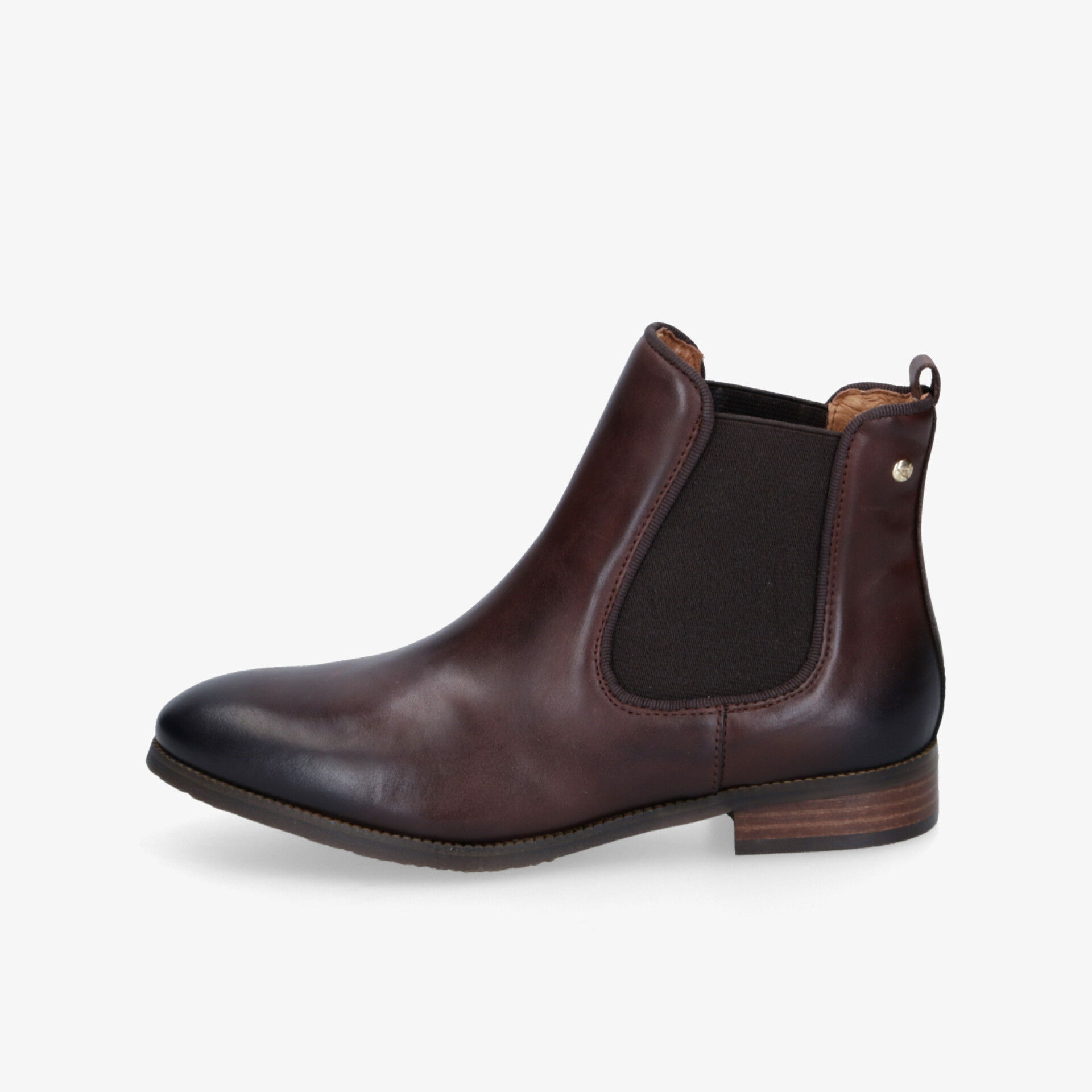 Eleganter brauner Chelsea Boot aus Leder mit elastischen Seiteneinsätzen und robuster Sohle, komfortabel und stilvoll