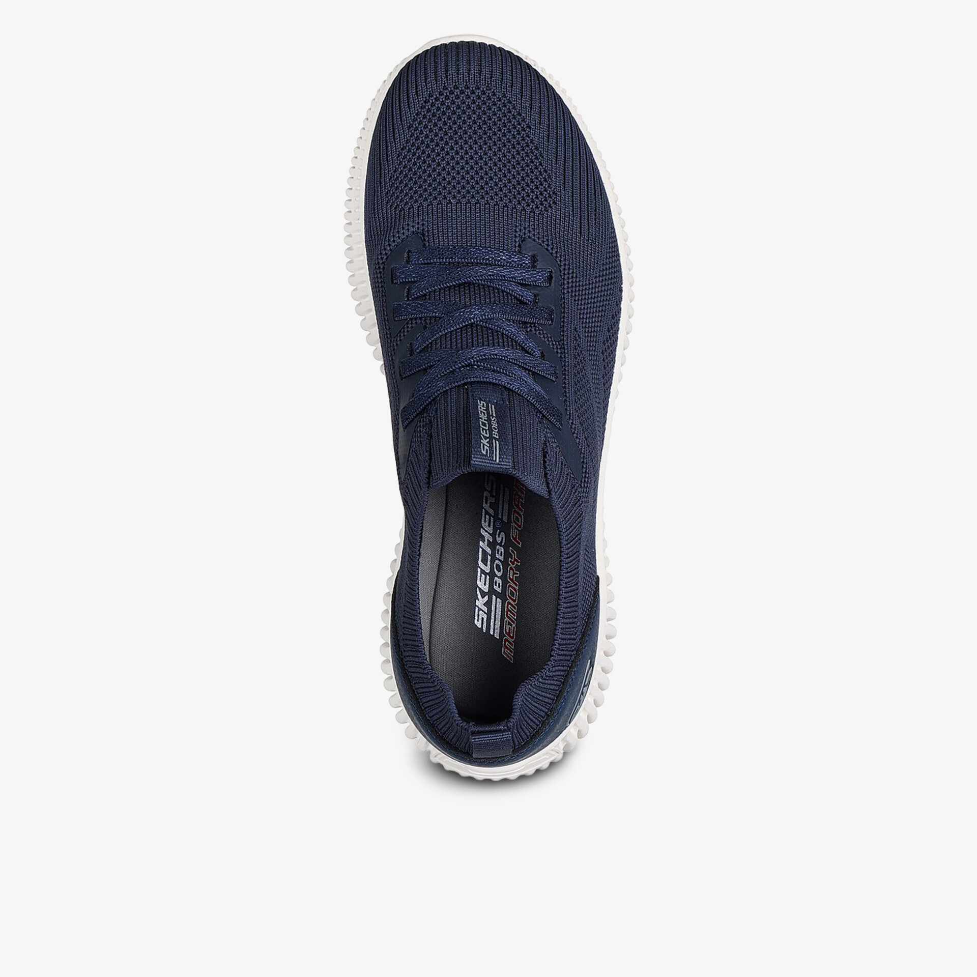 Sportlicher Sneaker in Navy-Blau mit weißer Sohle und atmungsaktivem Obermaterial. Perfekt für Alltag und Freizeit.