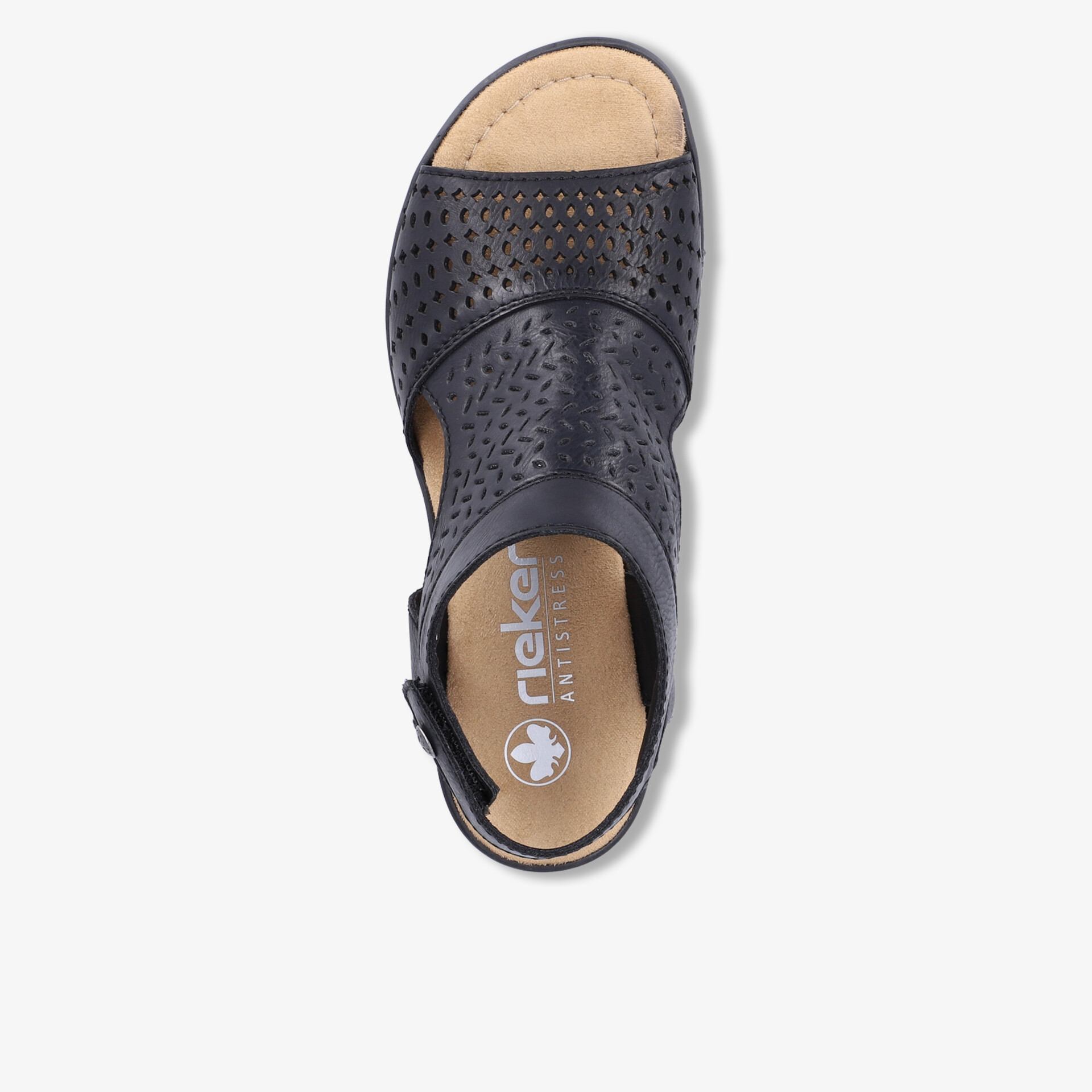 Leichte Sandale mit atmungsaktivem, perforiertem Obermaterial und verstellbarem Riemen für hohen Tragekomfort