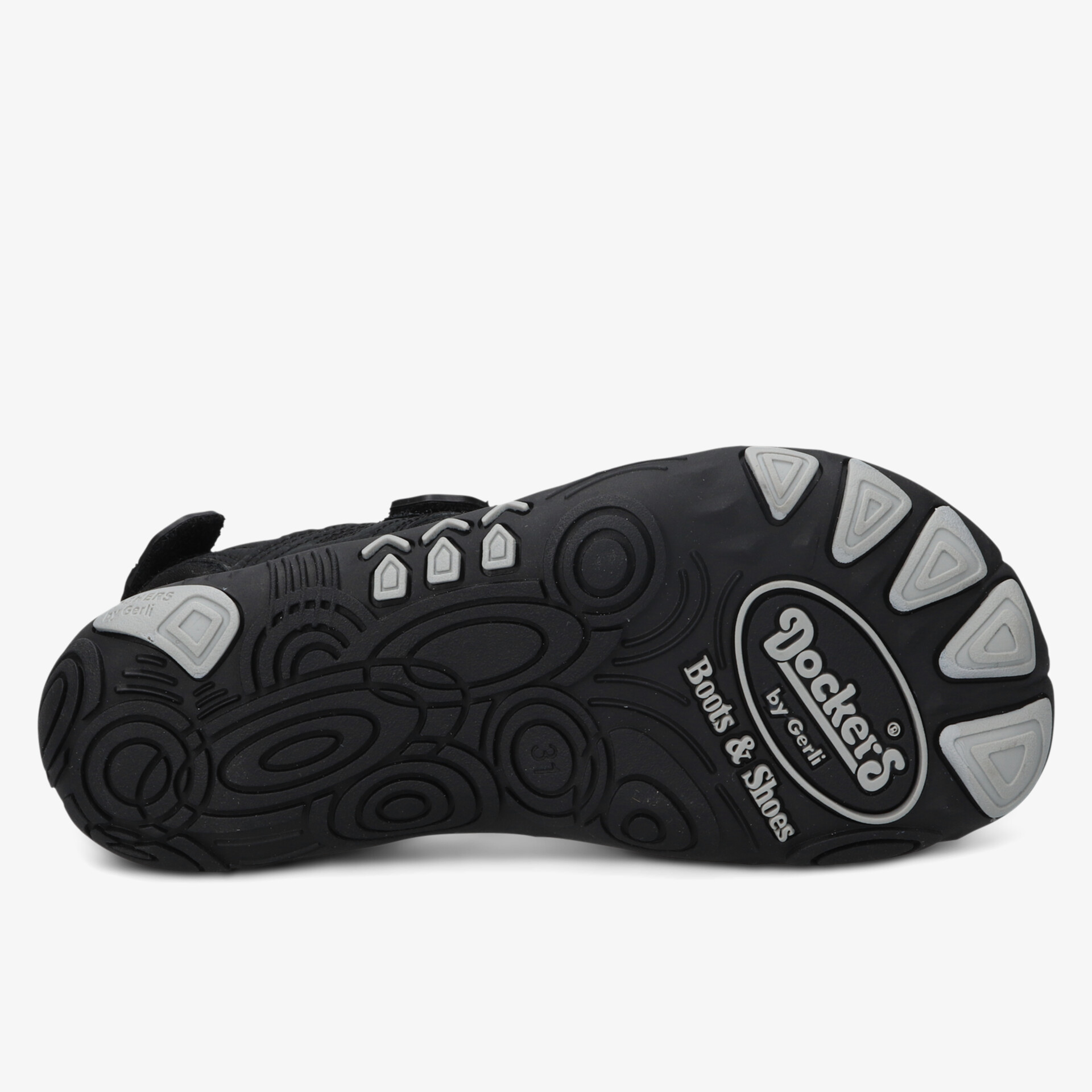 Schuh mit robuster, flexibler und rutschfester Sohle für optimalen Halt und Komfort