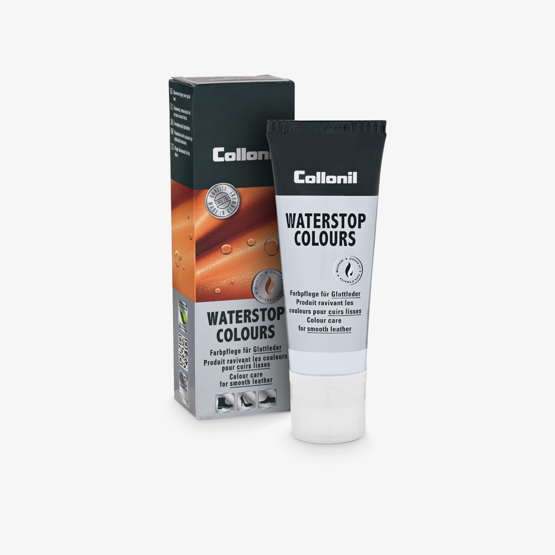 Tube Schuhpflege Waterstop Colours für wasserabweisenden Schutz und langanhaltende Pflege
