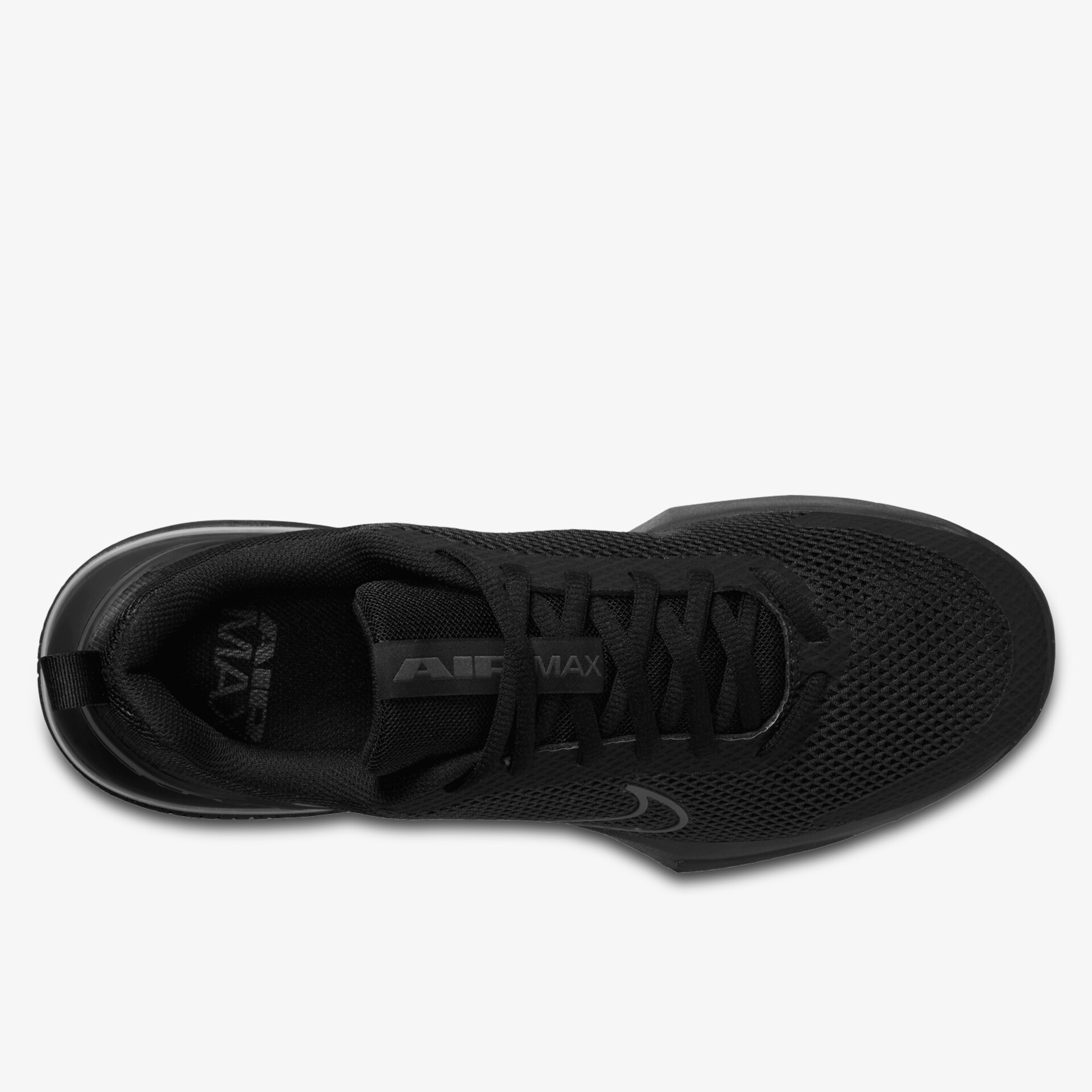 Leichter und atmungsaktiver Sportschuh in Schwarz, ideal für vielseitige Sportaktivitäten.