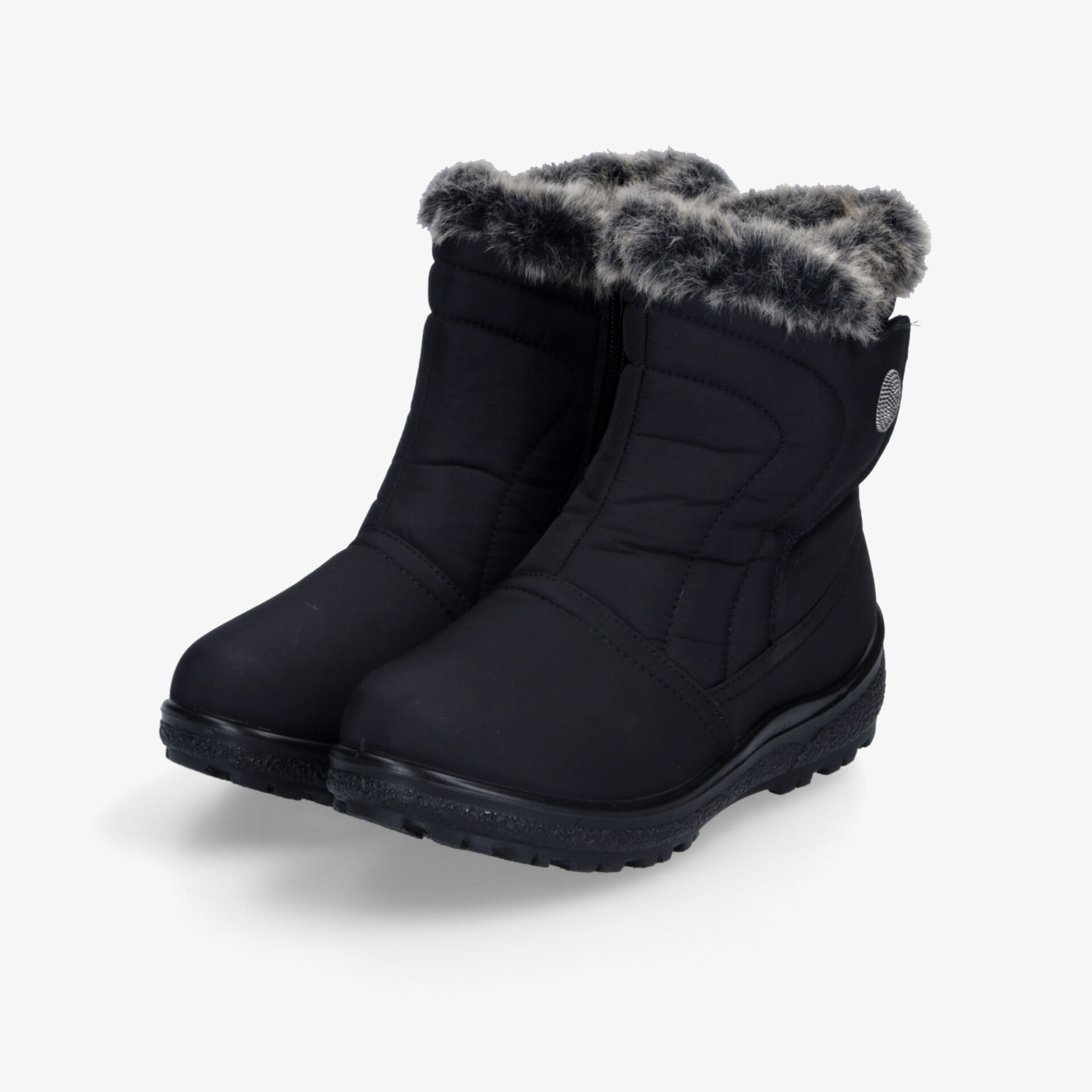 Wasserdichte, gefütterte Winterstiefel mit rutschfester Sohle für optimalen Komfort und Schutz bei kaltem Wetter