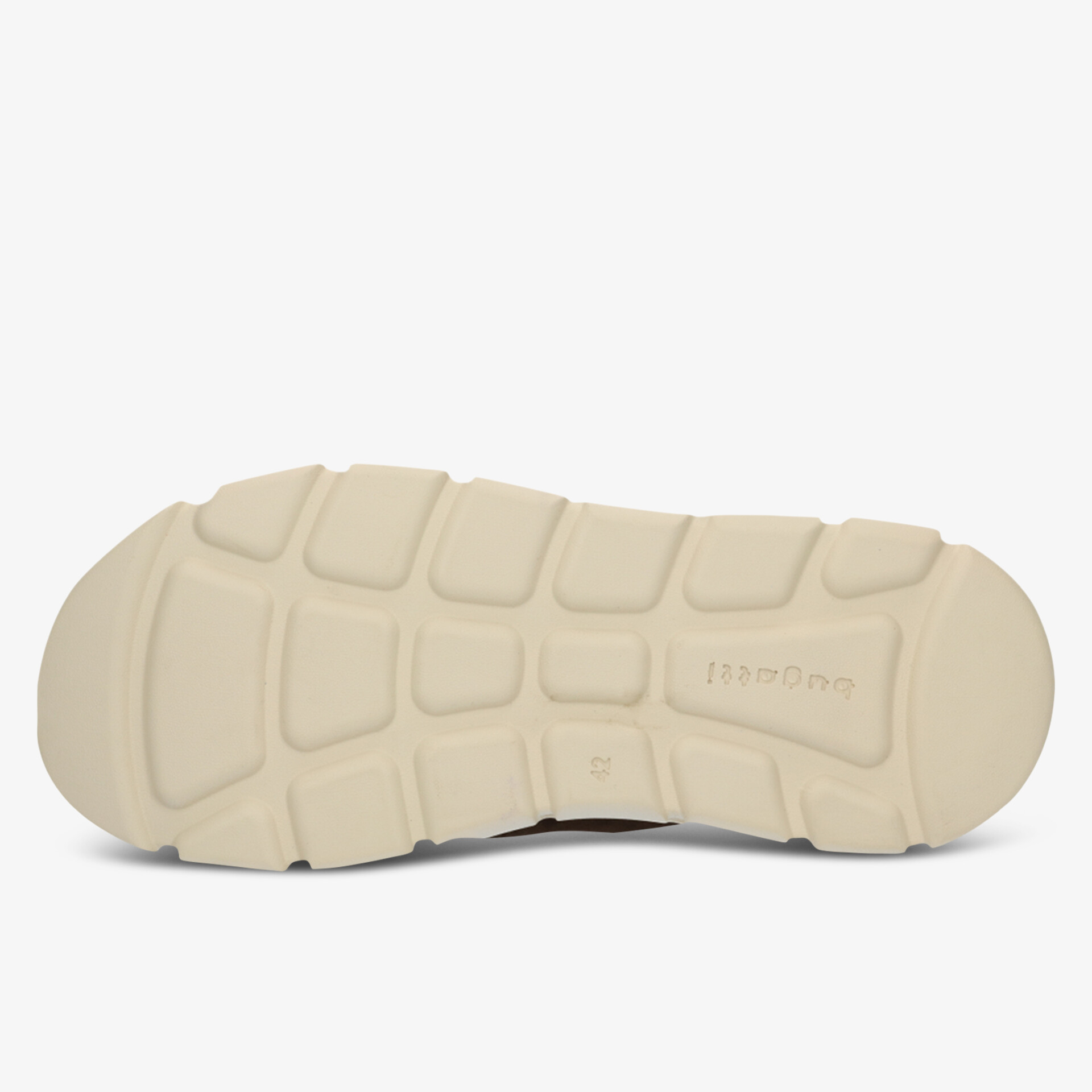 Langlebige und rutschfeste Sohle mit stoßdämpfendem Design für maximalen Komfort.