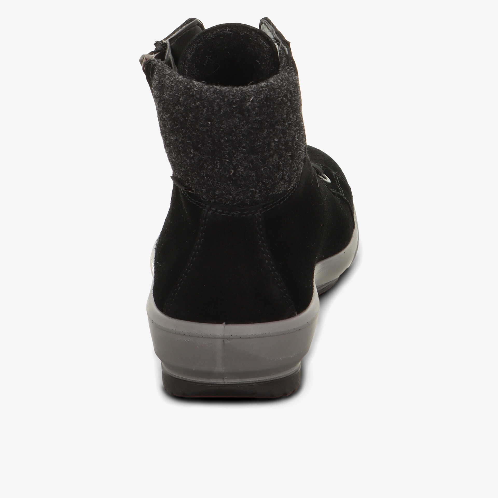 Robuster Schuh mit bequemer Passform und rutschfester Sohle, modisches Design mit warmen Stulpen