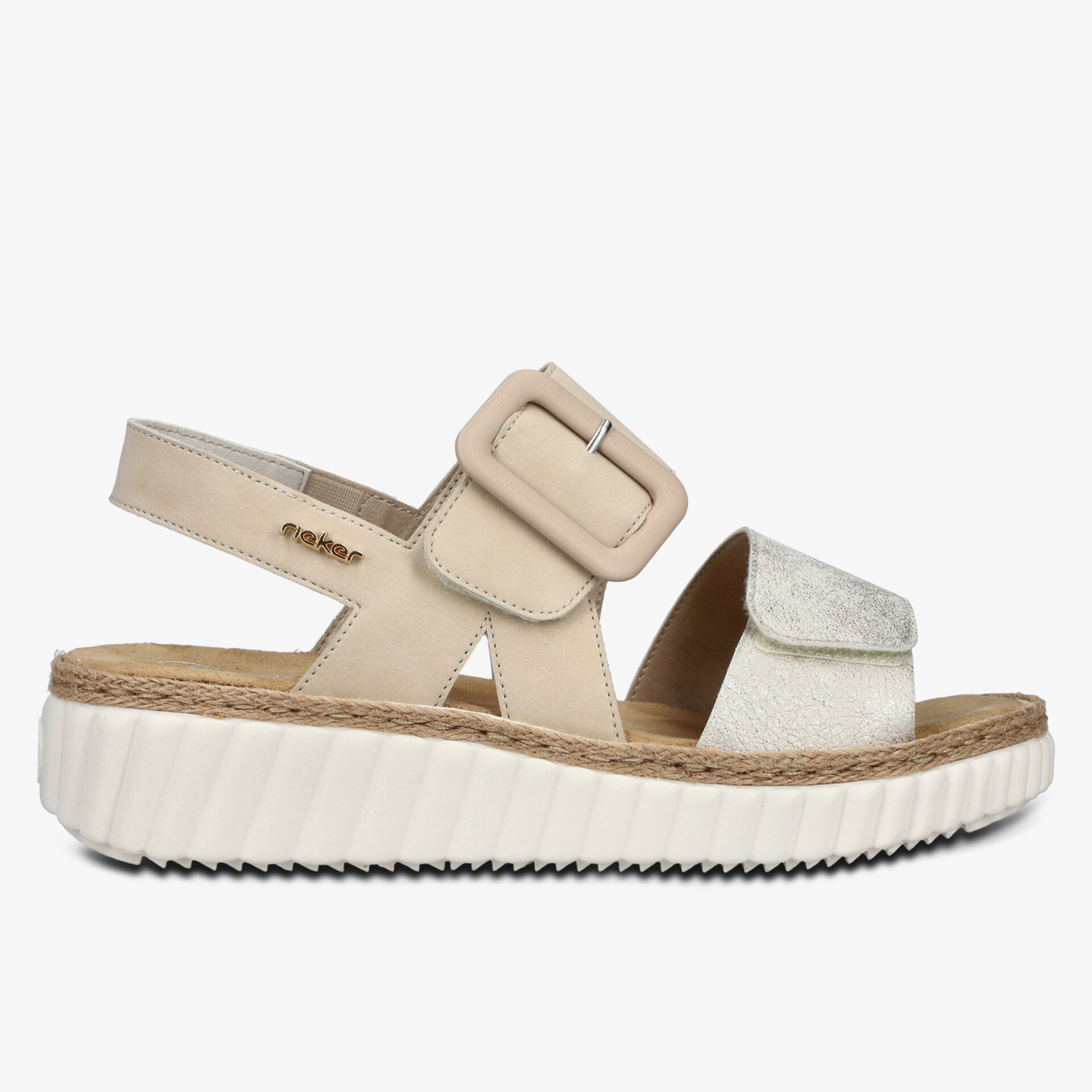 Bequeme Sandalen mit verstellbarem Klettverschluss und gepolsterter rutschfester Sohle in modischem Design