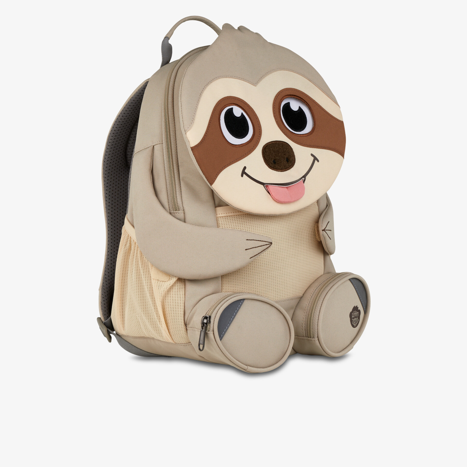 Niedlicher Rucksack in Form eines Faultiers mit geräumigem Innenraum und bequemem Tragekomfort.