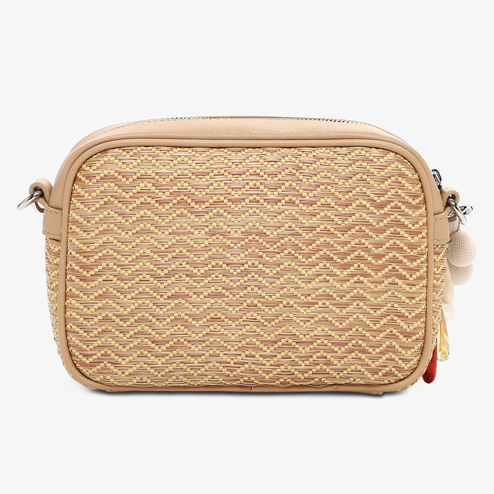 Elegante Tasche mit geflochtenem Design und hochwertigen Details, perfekter Begleiter für jeden Anlass.