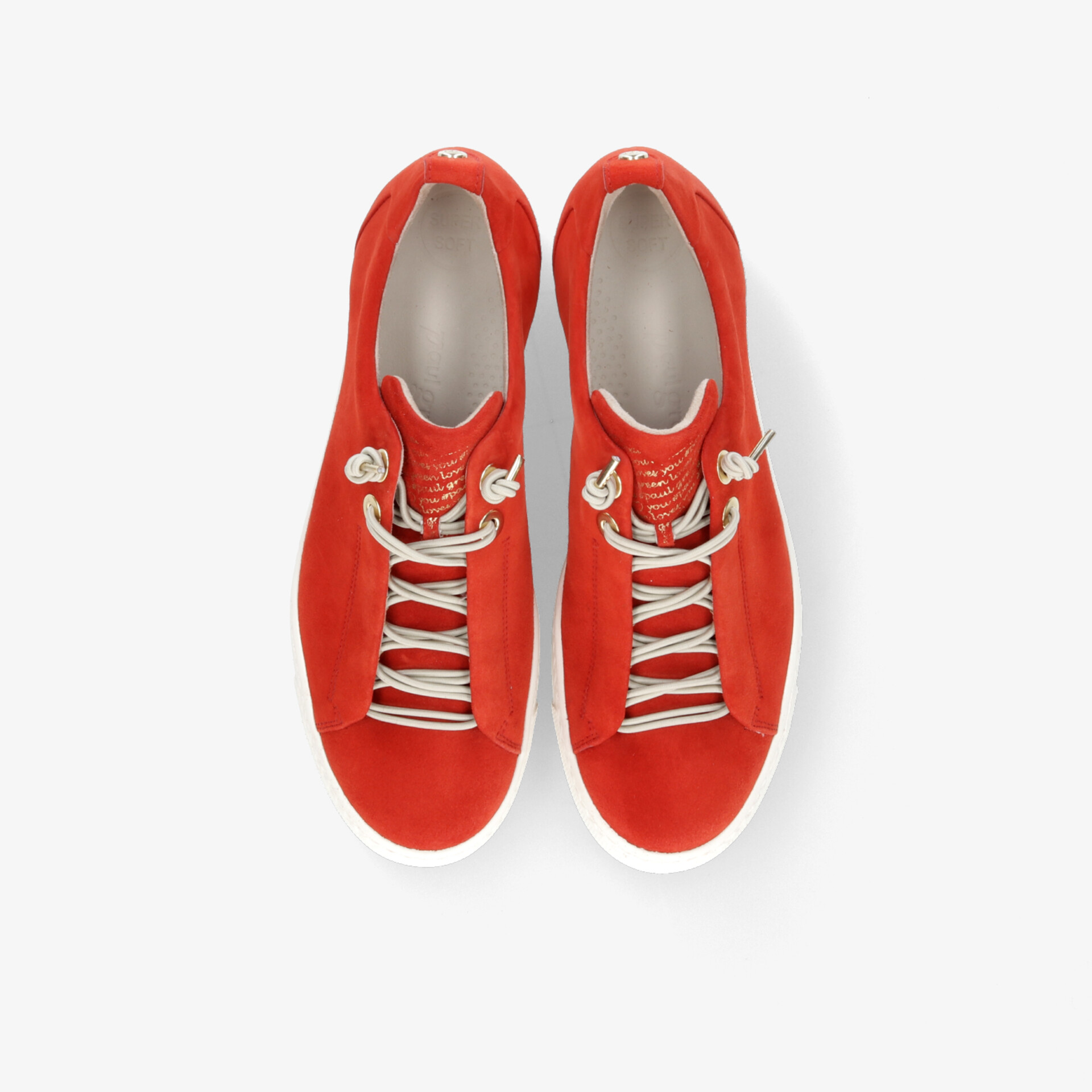 Elegante rote Schnürschuhe mit bequemer Passform und stilvollem Design für Alltag und Freizeit.