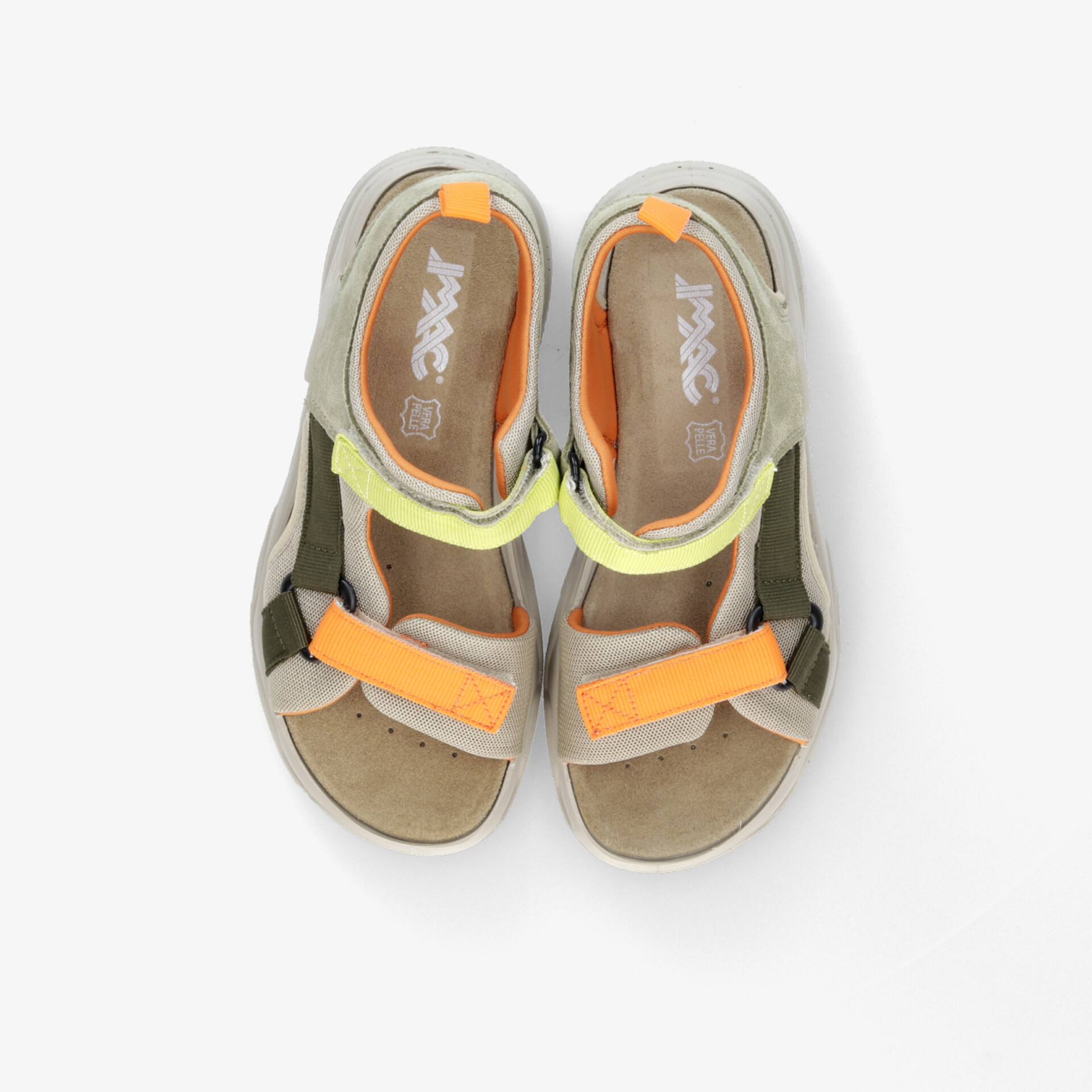 Leichte, atmungsaktive Sandalen mit verstellbaren Riemen und gepolsterter Innensohle, ideal für Komfort und Stabilität