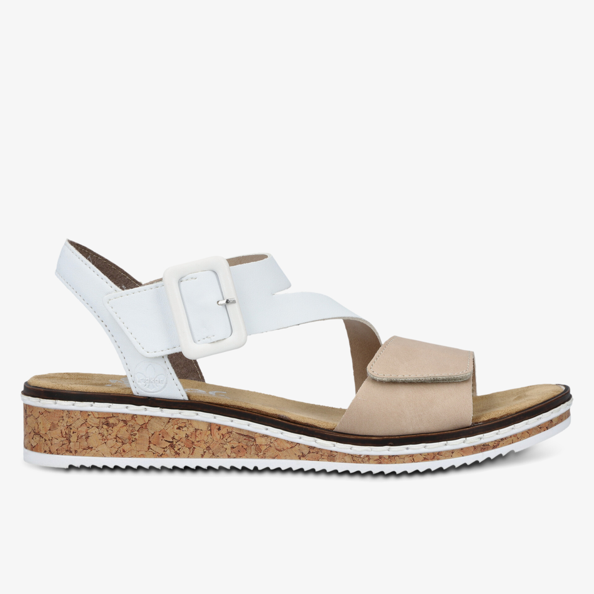 Bequeme Sandale mit verstellbarem Riemen, Korksohle und leichtem Design für angenehmes Tragegefühl