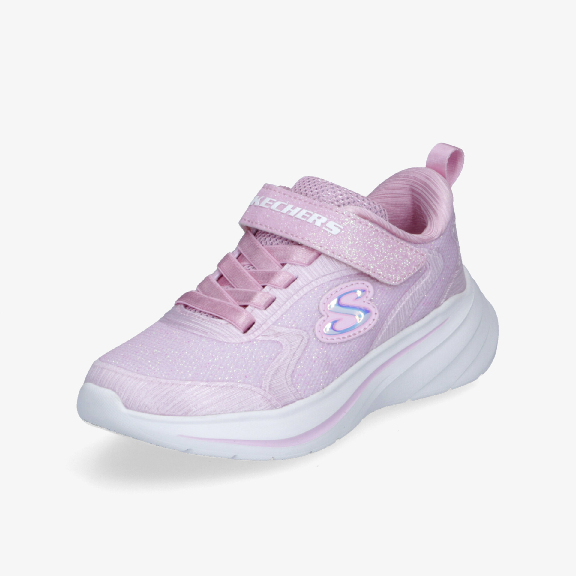 Leichter und bequemer rosa Laufschuh mit atmungsaktivem Material und flexiblem, rutschfestem Profil